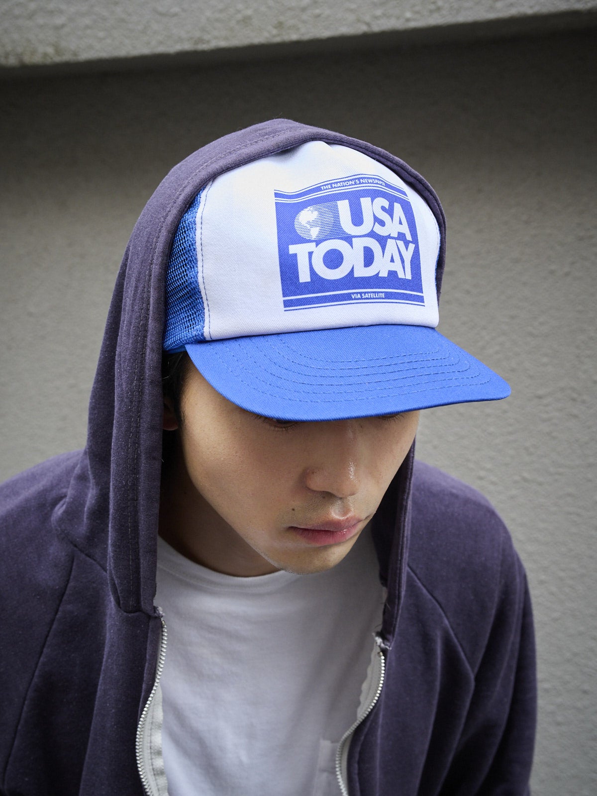 古着のキャップ