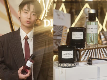 豊田裕大のホリデーはディオールと。香りのギフトに想いを込めて