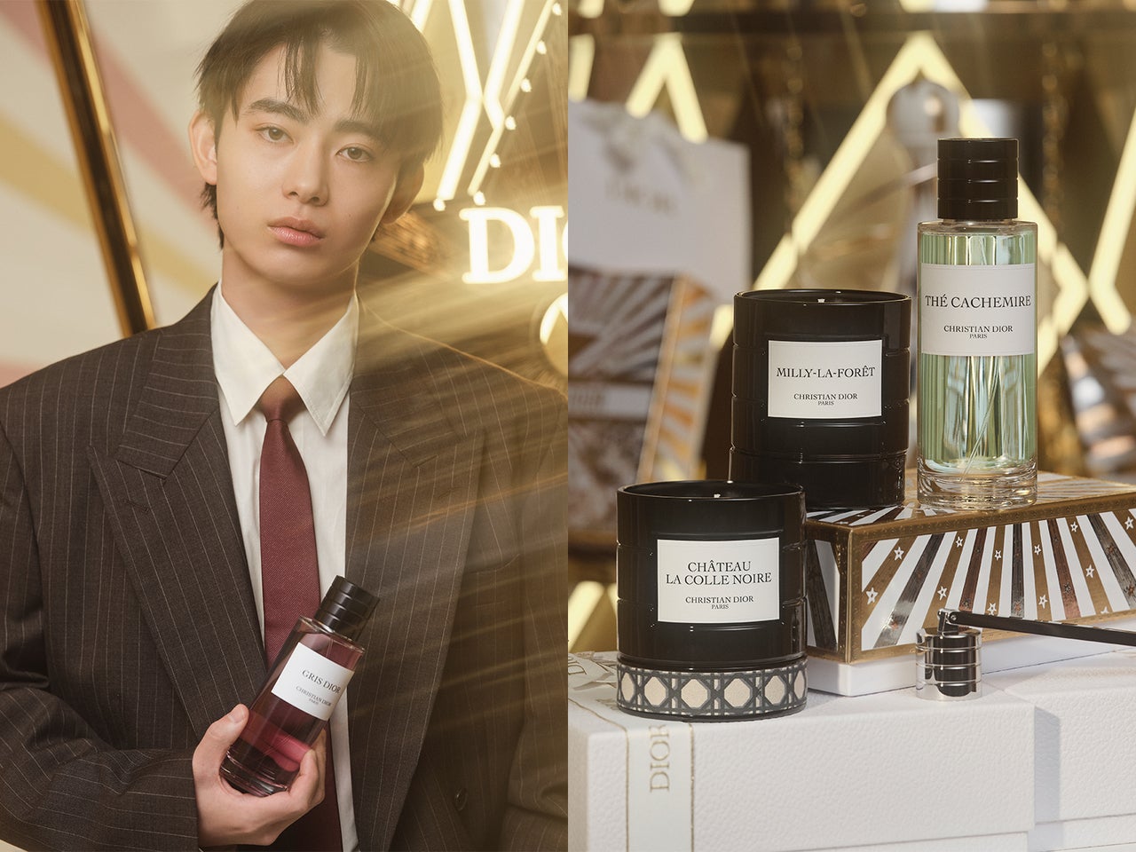 豊田裕大のホリデーはディオールと。香りのギフトに想いを込めて