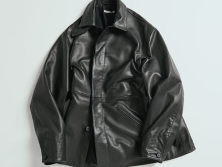 「Lee」…デニム オン デニムでさらにアメカジスタイルに。【おしゃれな人はレザーをどう着る?】