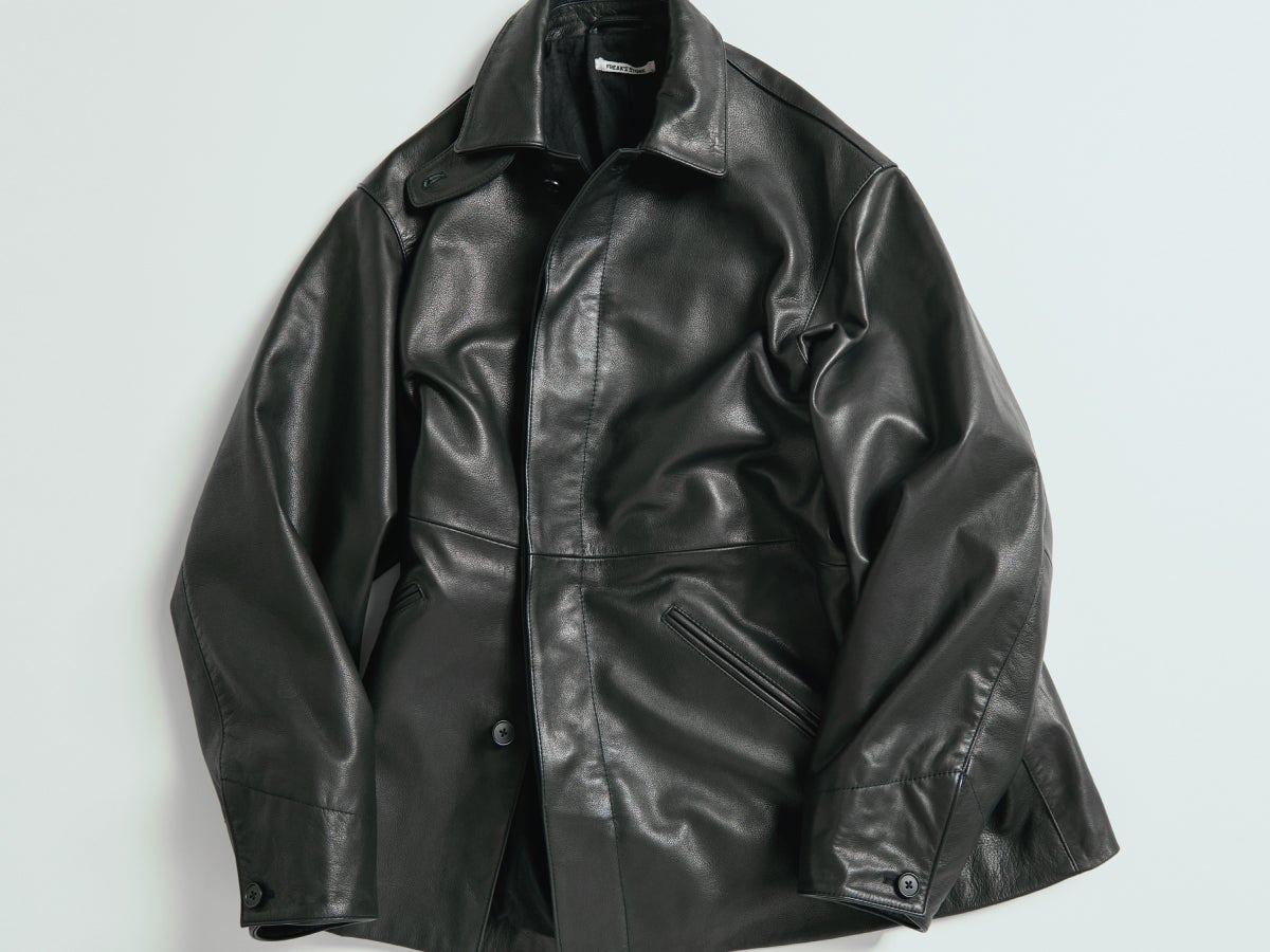 「Lee」…デニム オン デニムでさらにアメカジスタイルに。【おしゃれな人はレザーをどう着る？】