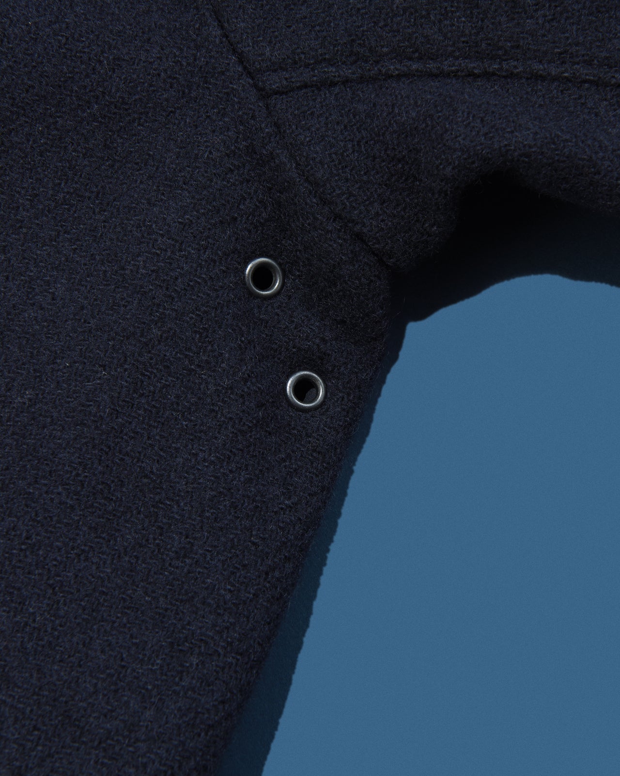 ポロ ラルフ ローレンのウール ウォーキングコートのベンチレーション