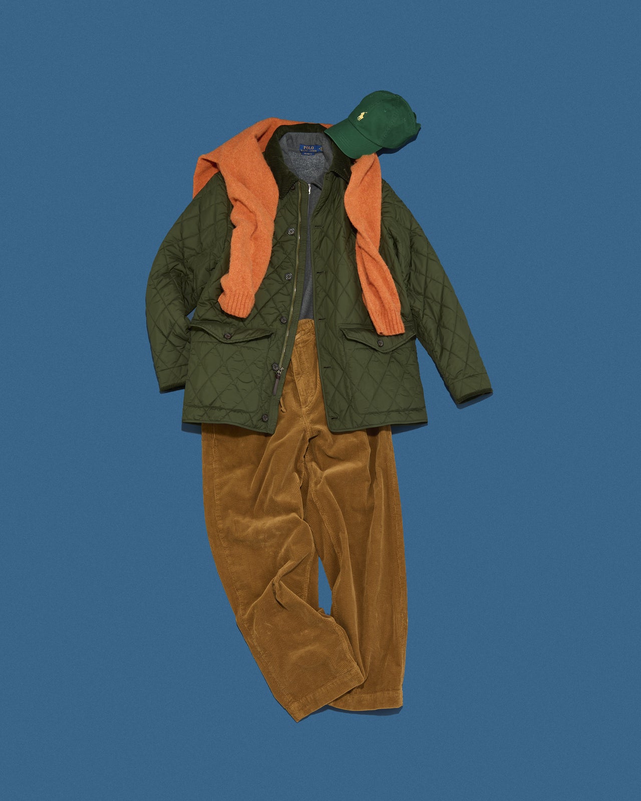 ポロ ラルフ ローレンのコートの正解着こなし②