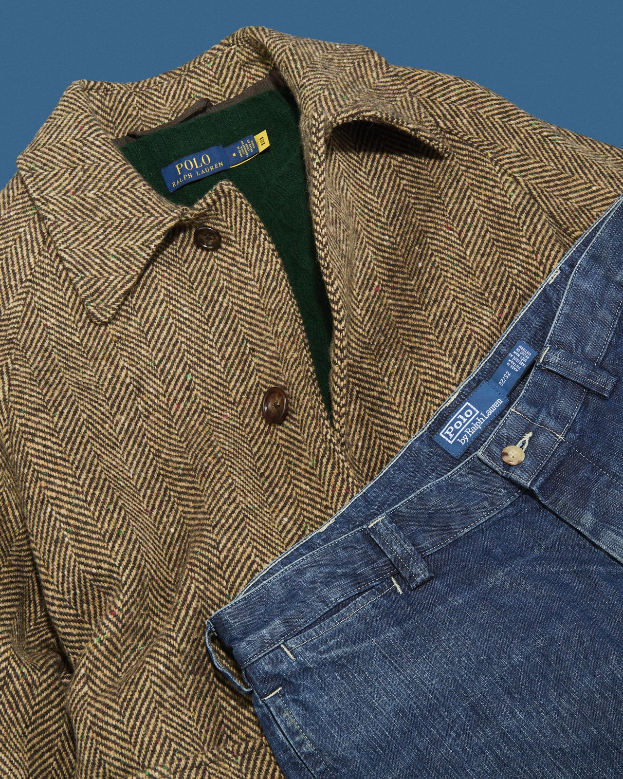 ポロ ラルフ ローレンのコートの正解着こなし③のディテール