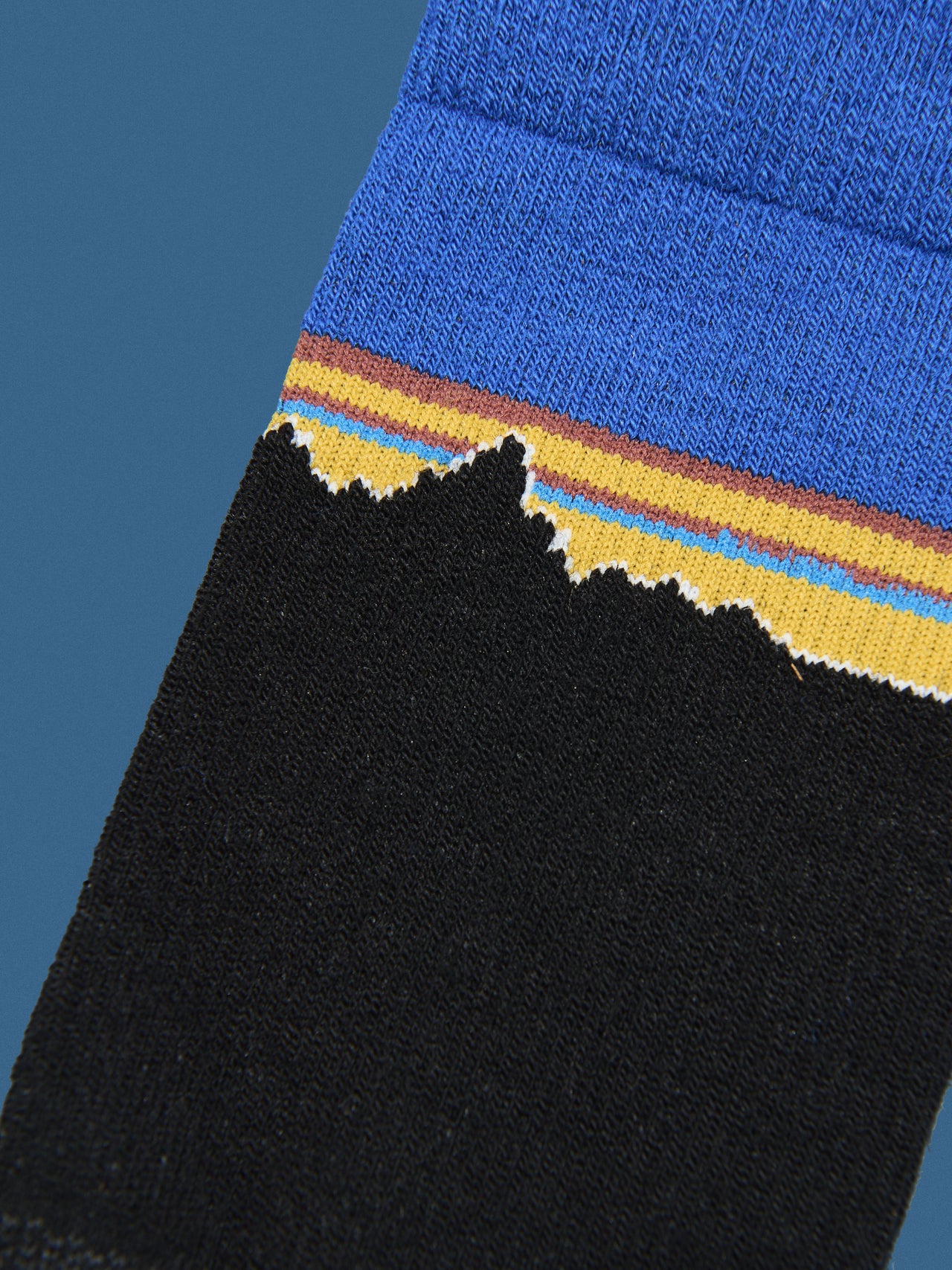 パタゴニアのメリノ・ウールブレンド・クルー・ソックスのディテール