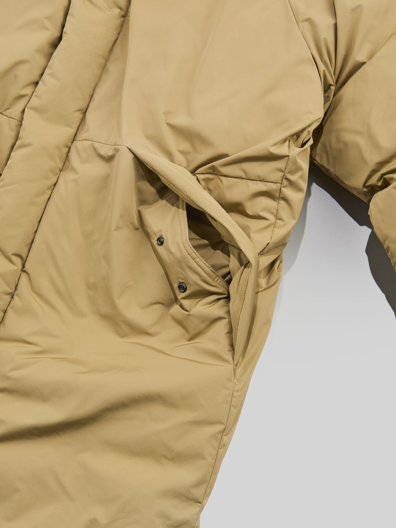 「ポロ ラルフ ローレン」で買うべき最強ダウン／モックネック ダウン コートのポケット