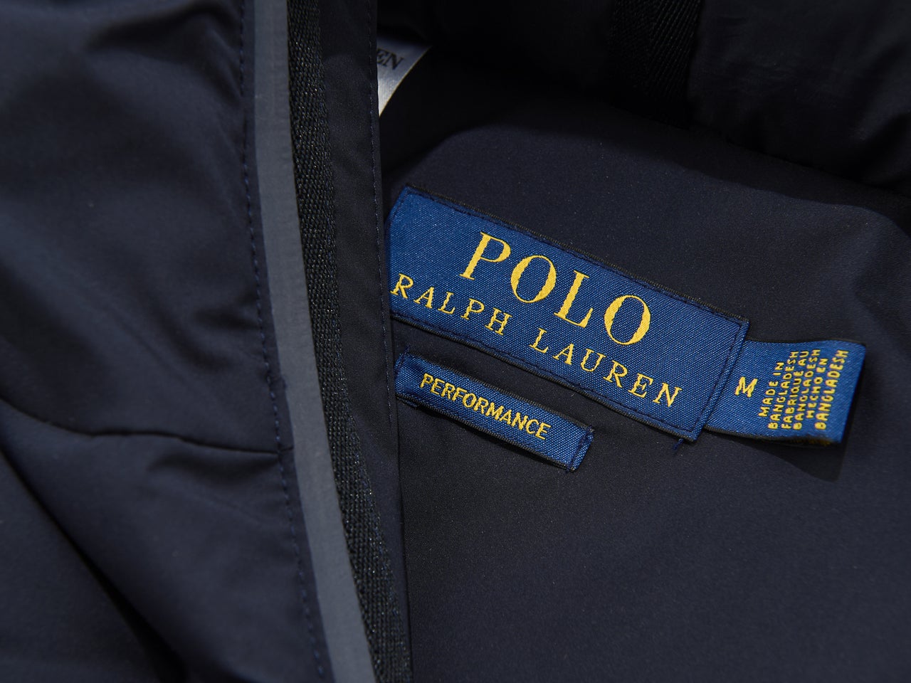 「ポロ ラルフ ローレン」で買うべき最強ダウン／マット キルテッド ダウン コートのタグ