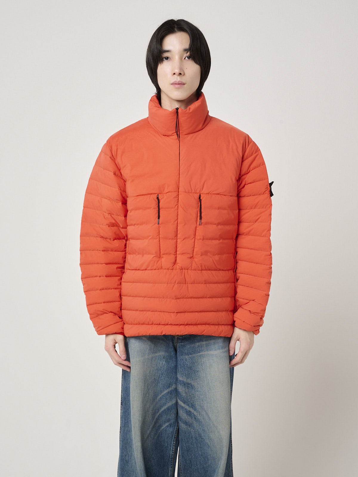 ストーンアイランド 4100022 SEAMLESS TUNNEL NYLON DOWN-TC 着画