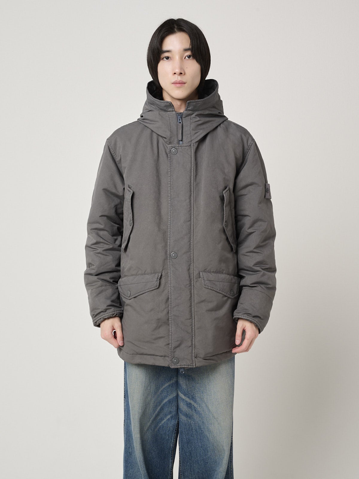 ストーンアイランド 4100108 DAVID-TC_STONE ISLAND GHOST 着画