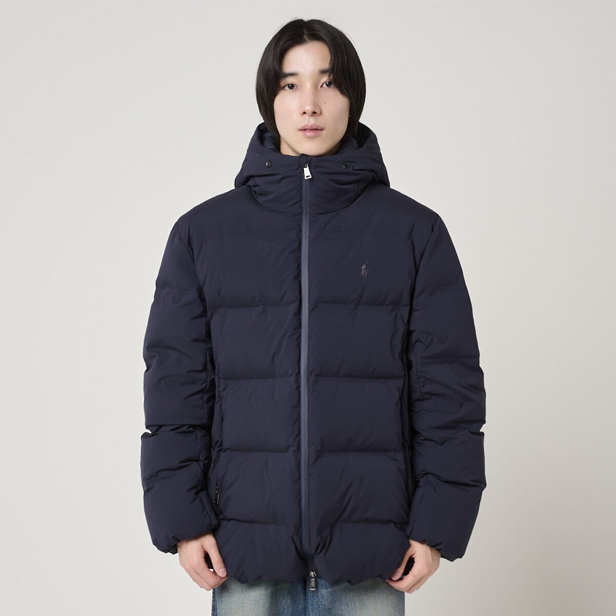 「ポロ ラルフ ローレン」で買うべき最強ダウン／マット キルテッド ダウン コートの着用