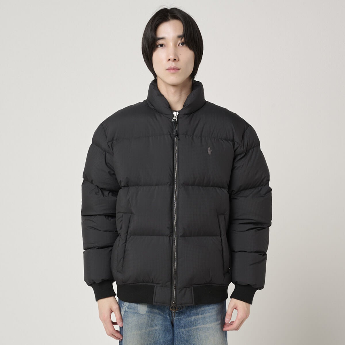 「ポロ ラルフ ローレン」で買うべき最強ダウン／テクスチャード リップストップ ダウン ジャケットの着用