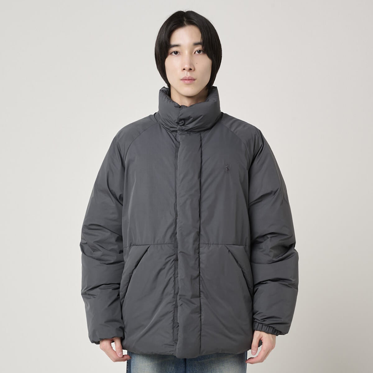 「ポロ ラルフ ローレン」で買うべき最強ダウン／モックネック ダウン ジャケットの着用