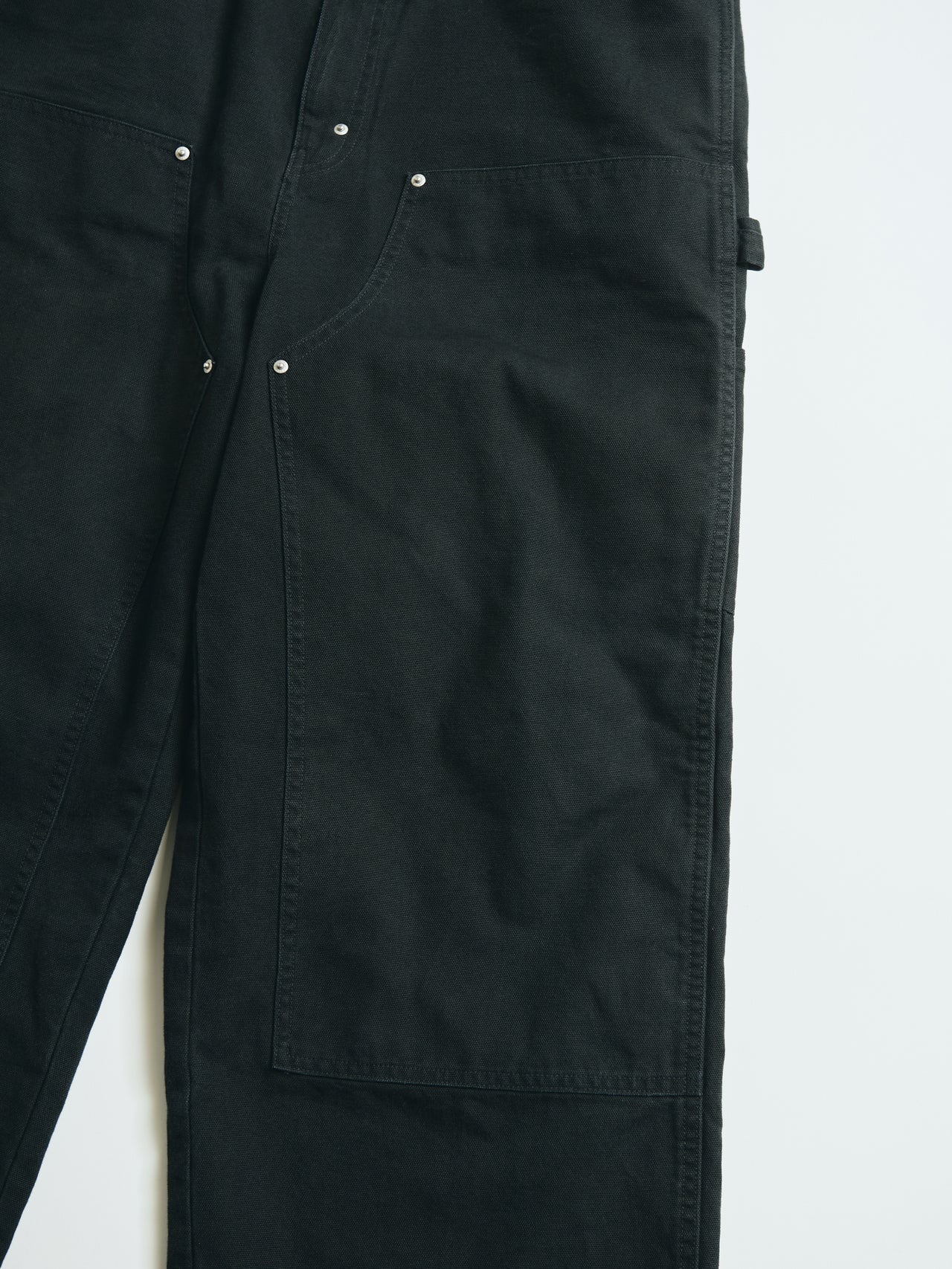 フューチャーアーカイブ&times;ディッキーズのコラボ黒パンツのディテール