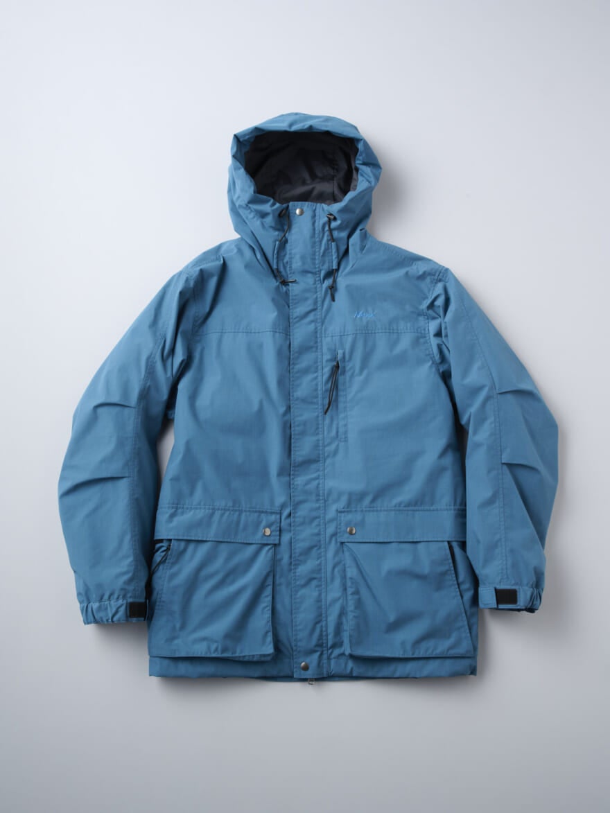 ナンガの新作ダウン HINOCO DOWN 3 in 1 JACKET ダウンジャケット 俯瞰