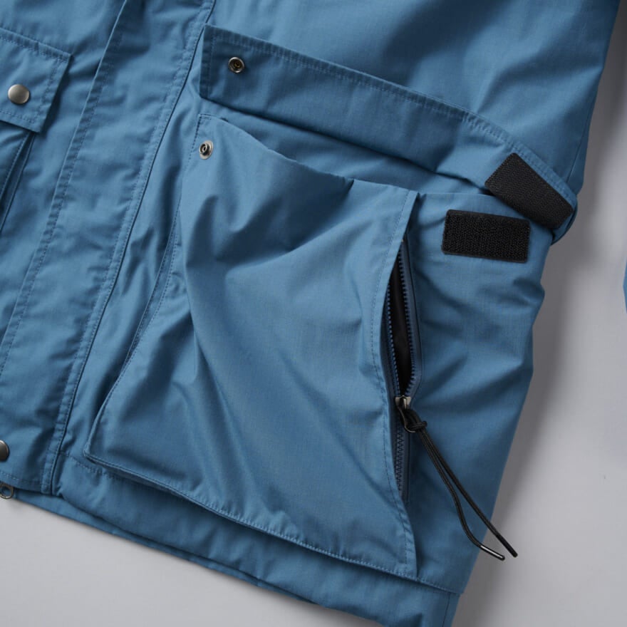 ナンガの新作ダウン HINOCO DOWN 3 in 1 JACKET ダウンジャケット ポケット