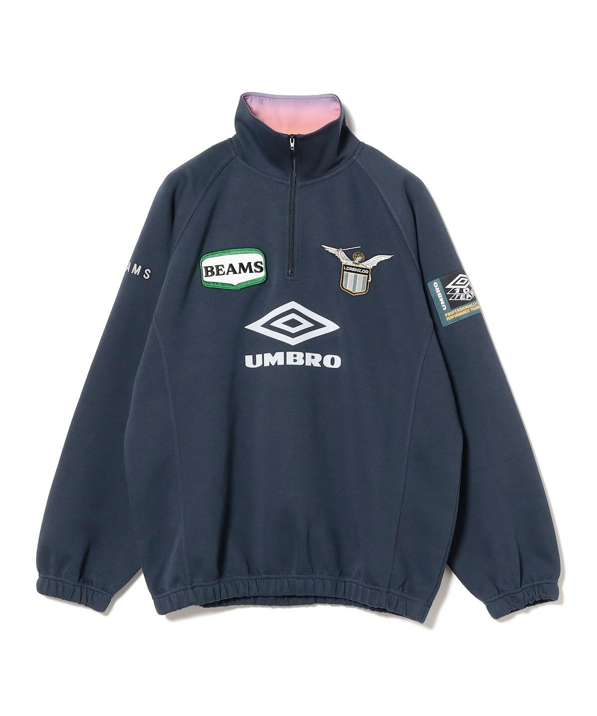 LORENZ.OG × UMBRO × BEAMS Half-Zip Sweatshirt
