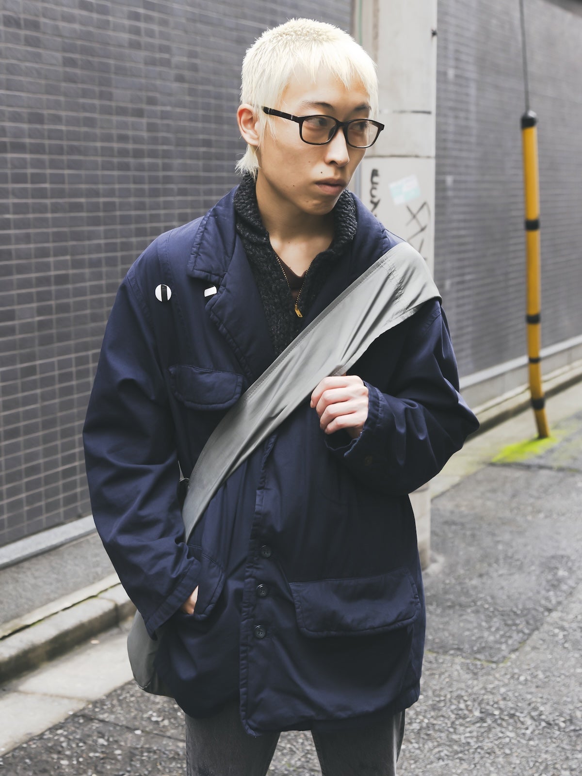 OLTA・橋本哲平さんの冬スタイル 上半身