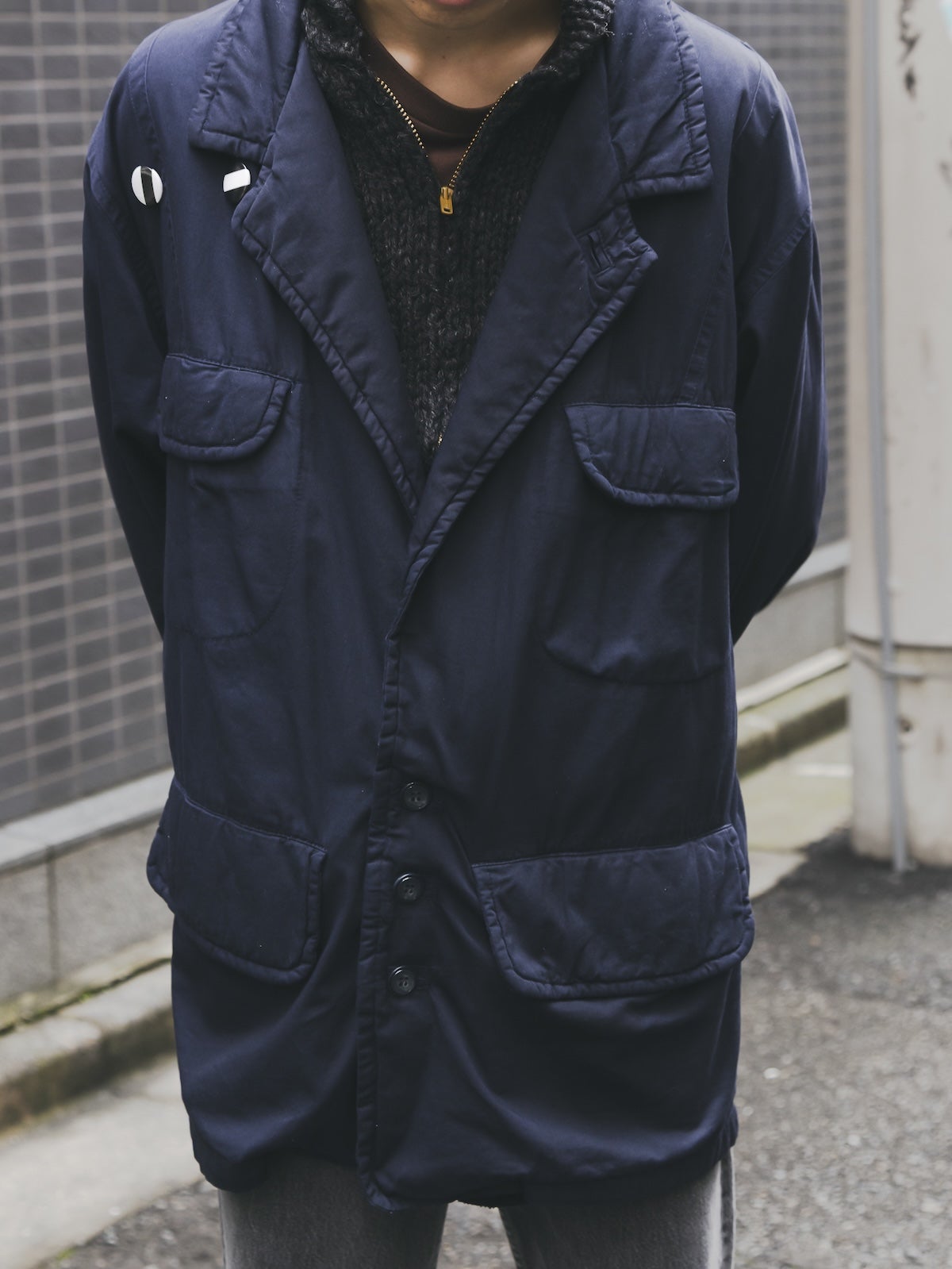 OLTA・橋本哲平さんの冬スタイル 上半身