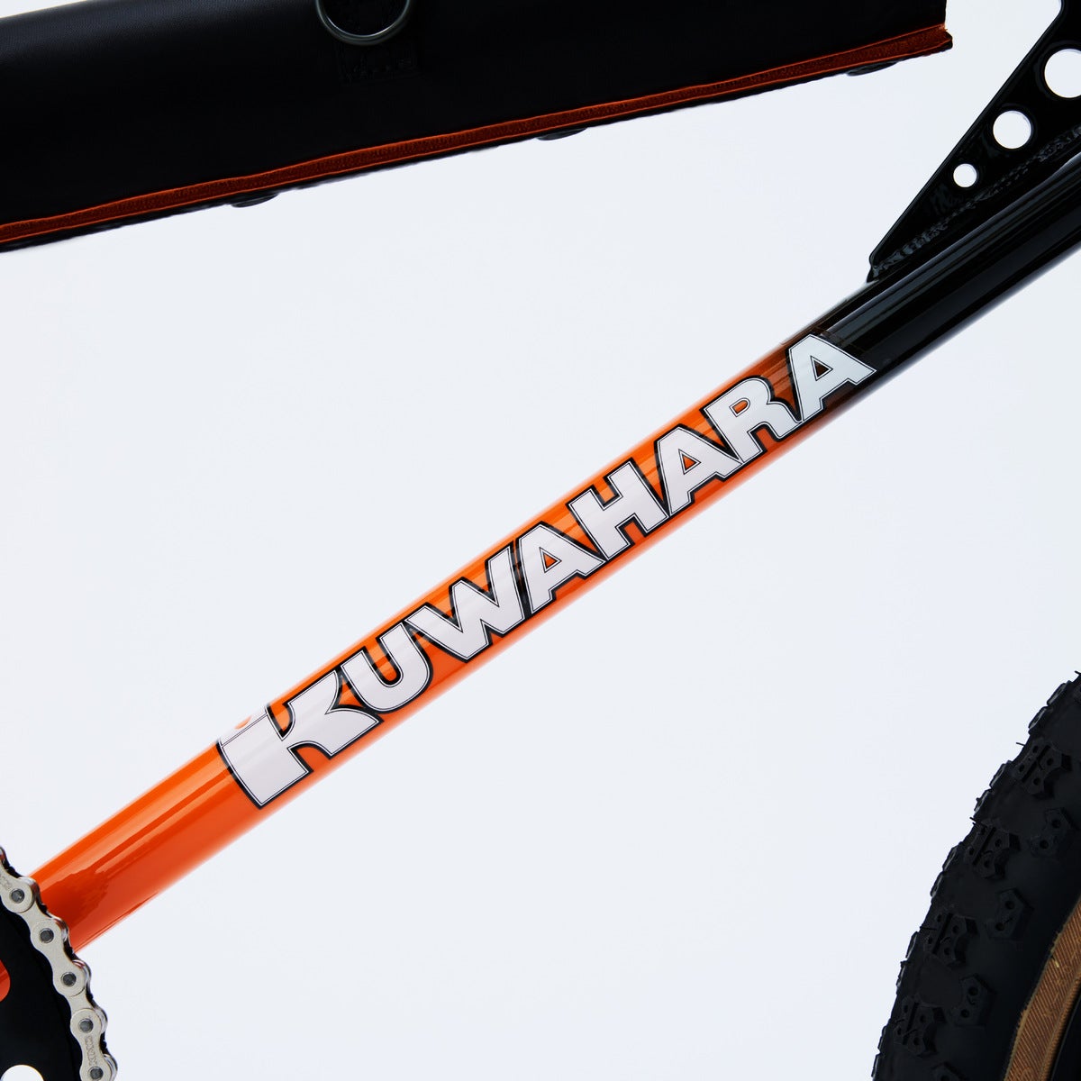 ポーターとのコラボ自転車の「KUWAHARA K-ZERO」のディテール