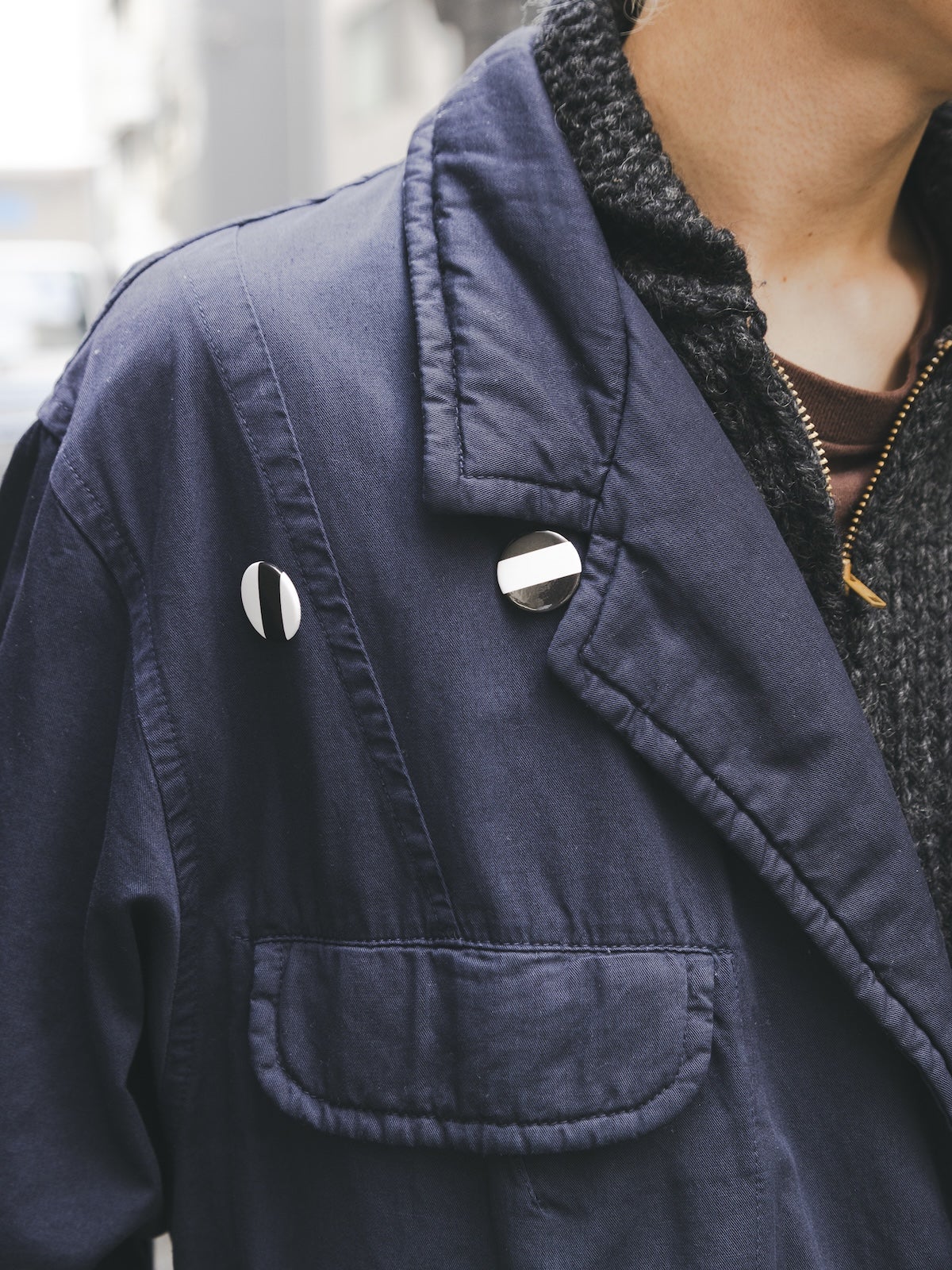 OLTA・橋本哲平さんの冬スタイル バッチ