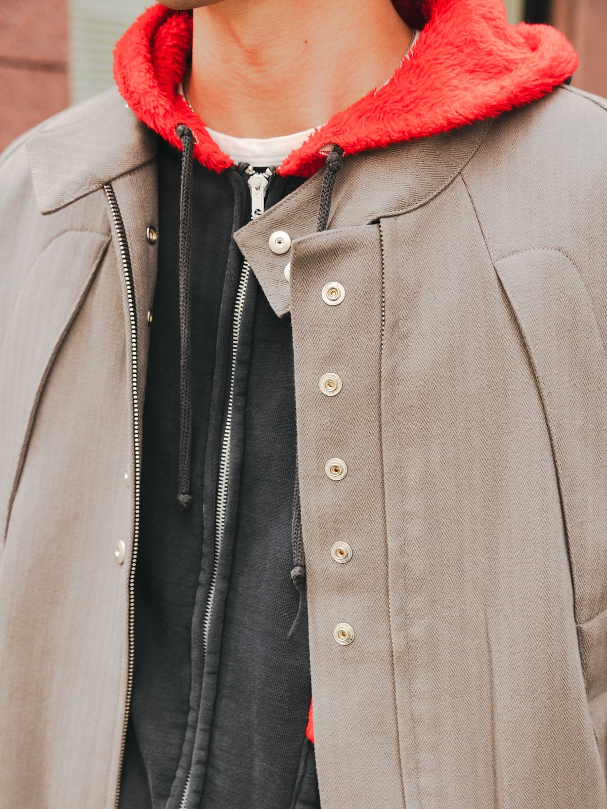 STILL LIGHTS・ TAKUさんの冬スタイル　レイヤード部分