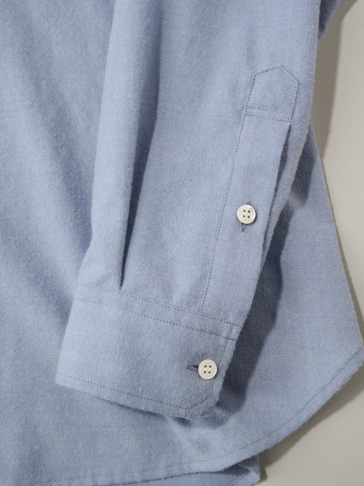 BODHI、OVERSPEC WORK SHIRT、袖ディテール