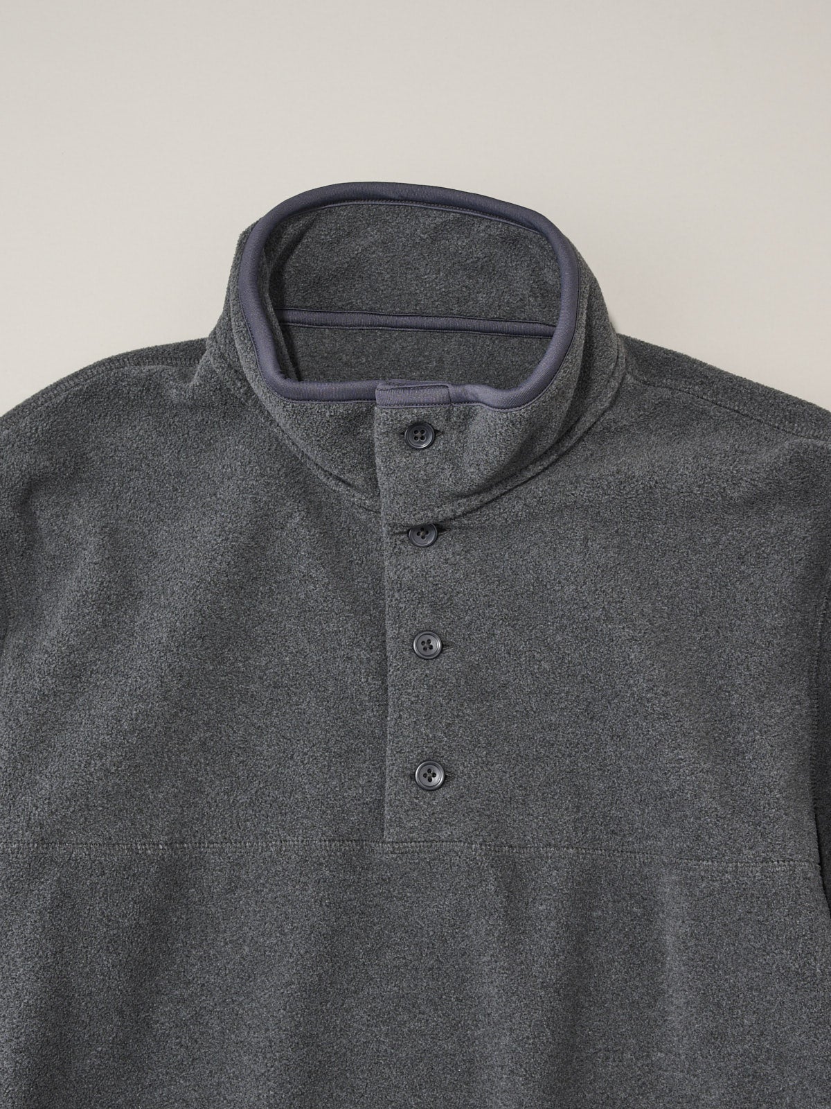 無印良品 MUJI 暖品 紳士 素材に還るフリースプルオーバー