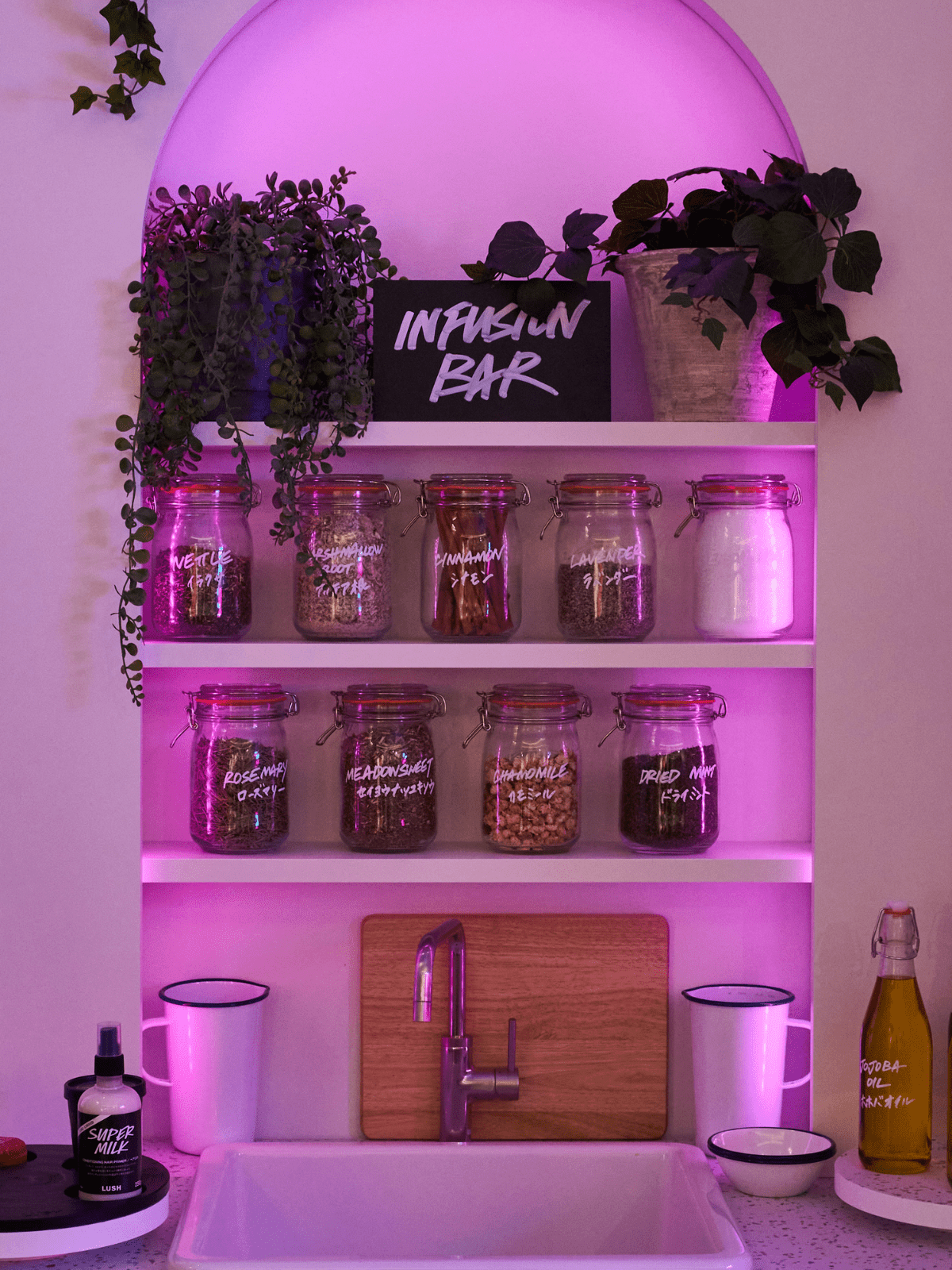 lush spa新宿 ヘアラボ体験