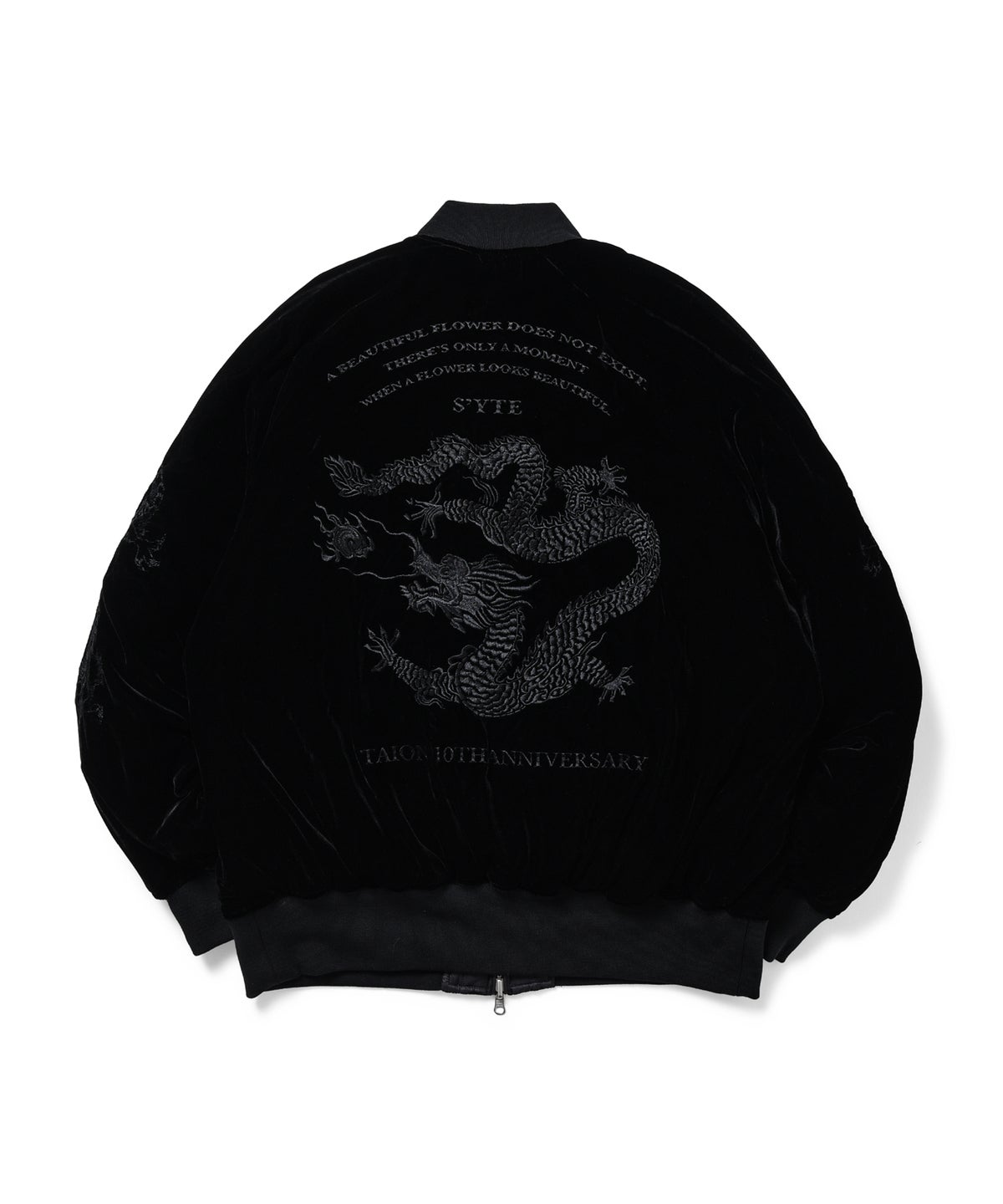 TAION &times; S'YTE 「リバーシブル ダウンスカジャン」　ブラック２