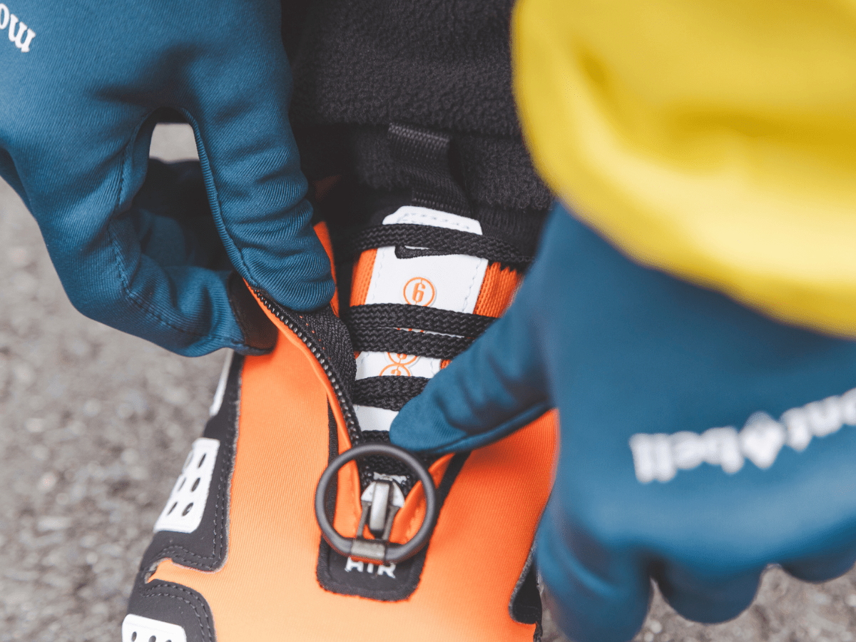 je suis heureuse MAYUさんの冬スタイル　ナイキのスニーカー