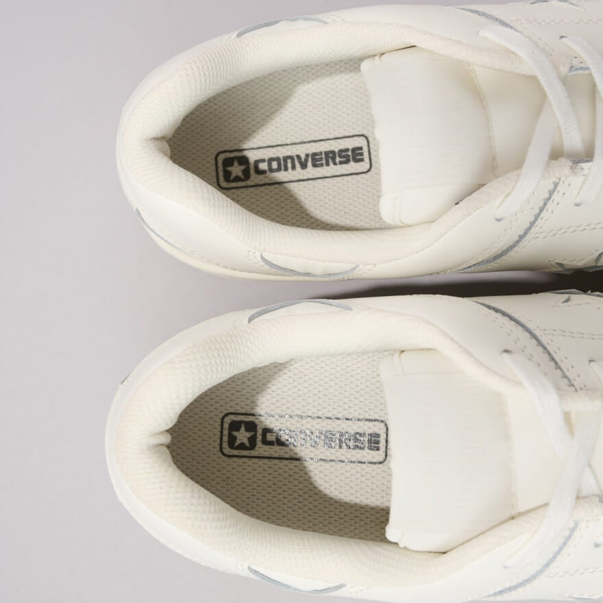 コンバースの定番名品白スニーカーのウエポンOXのインソール
