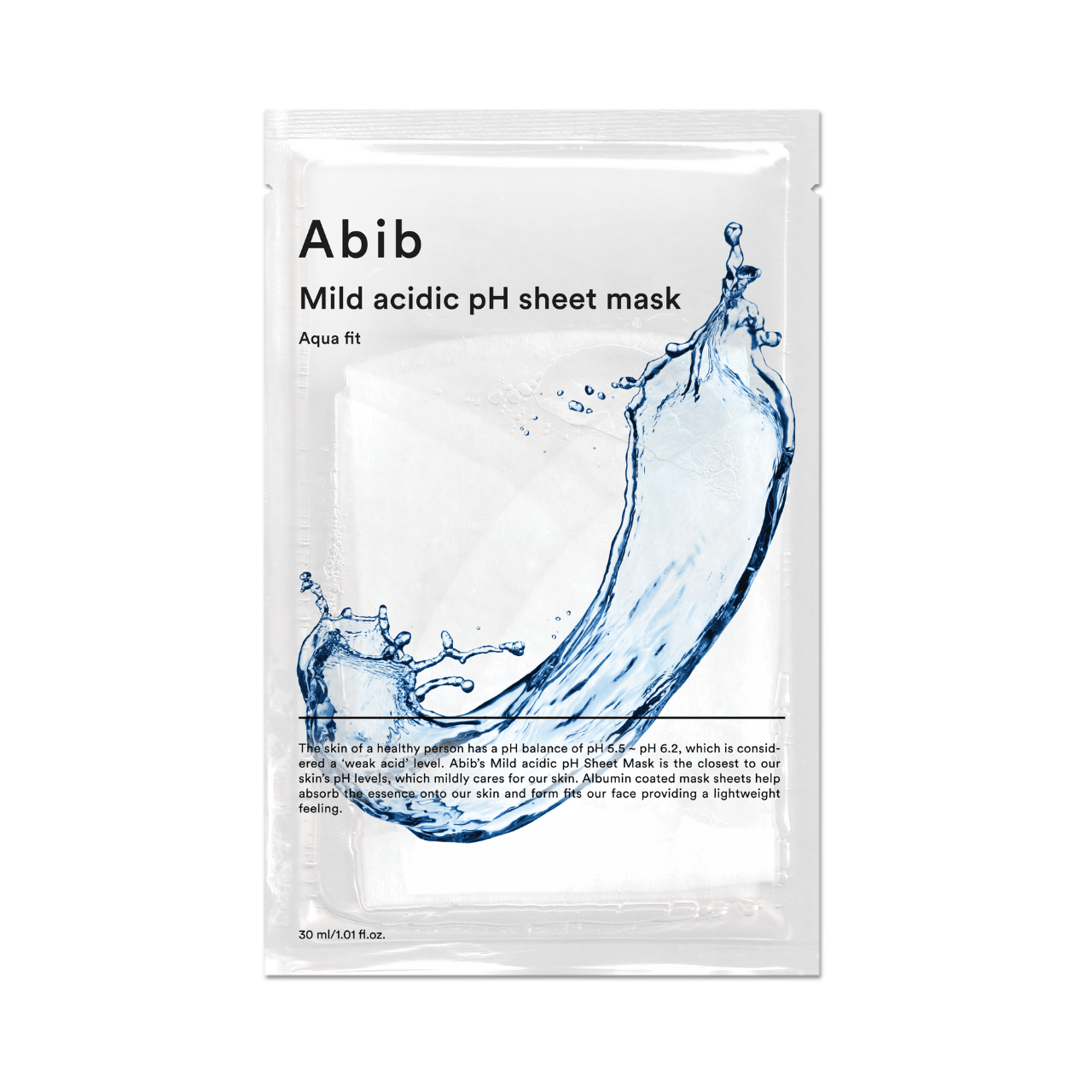 Abib 弱酸性pHシートマスク アクアフィット