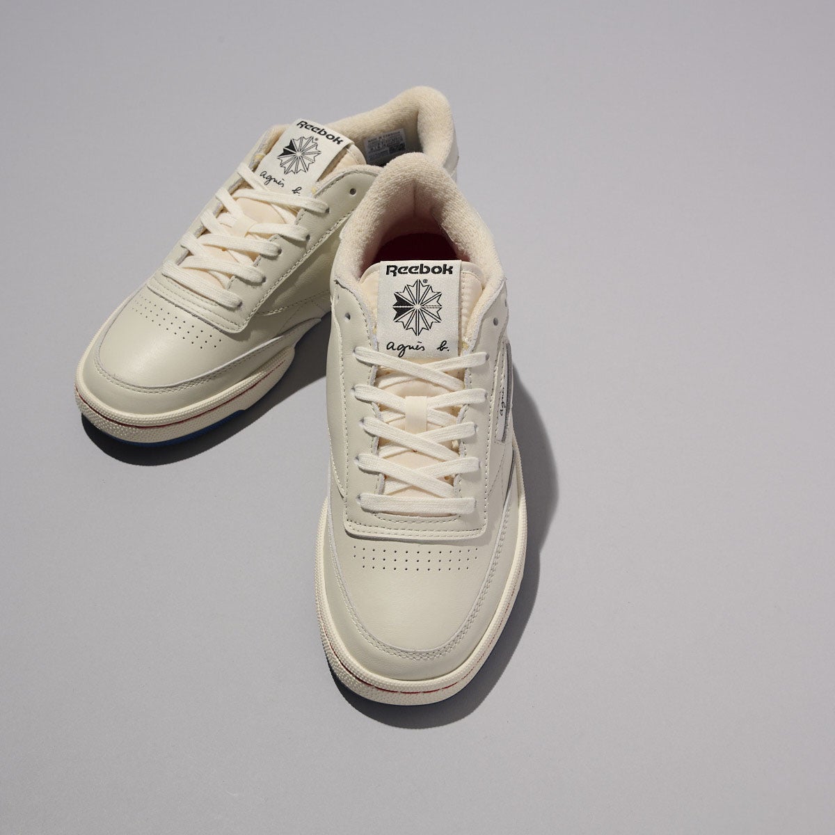 リーボック&times;アニエスベーのコラボスニーカー CLUB C 85 VINTAGE