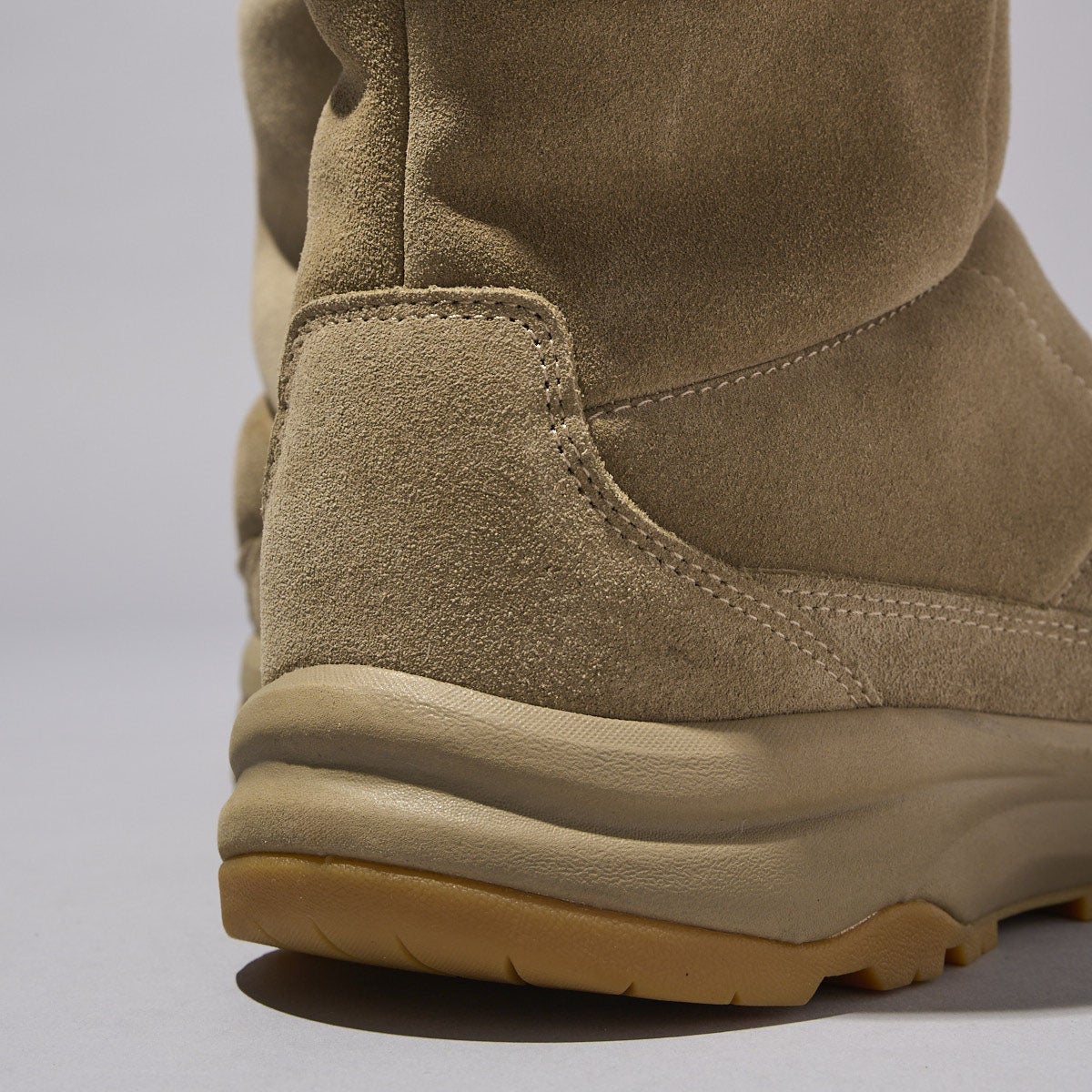 ザ・ノース・フェイスの冬ブーツ/ヌプシ ブーティ ショート ウォータープルーフ スエードのヒール寄り