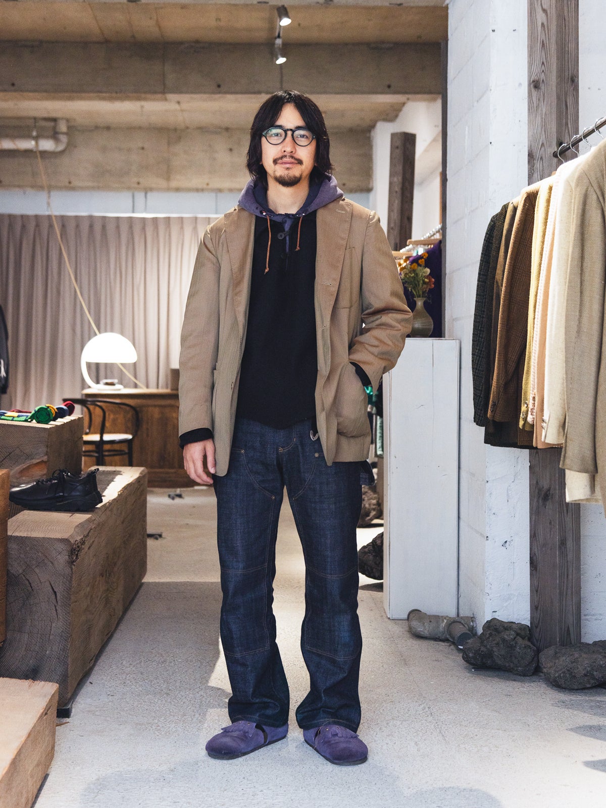 オーナーの稲葉さんのコーディネート