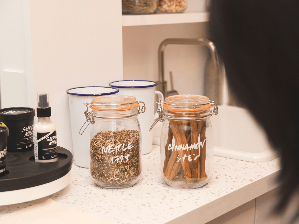 lush spa新宿 ヘアラボ体験 ハーバルリンス