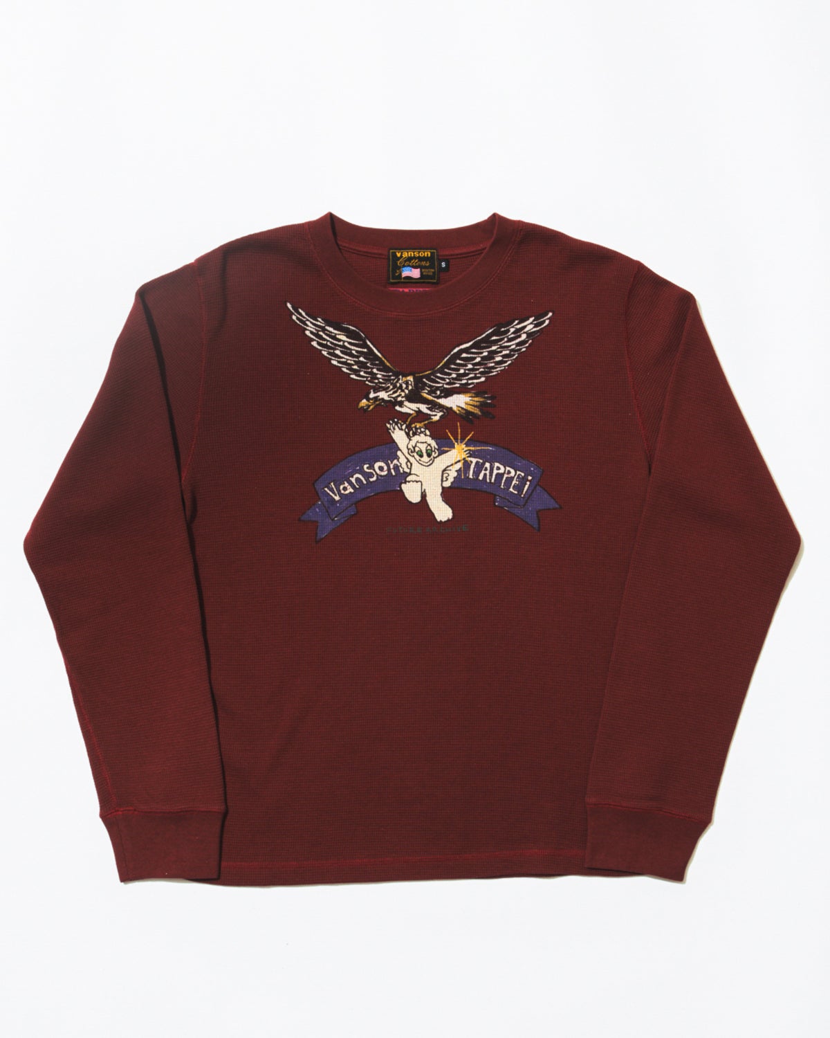 『Thermal Long Sleeve T-Shirt』　赤