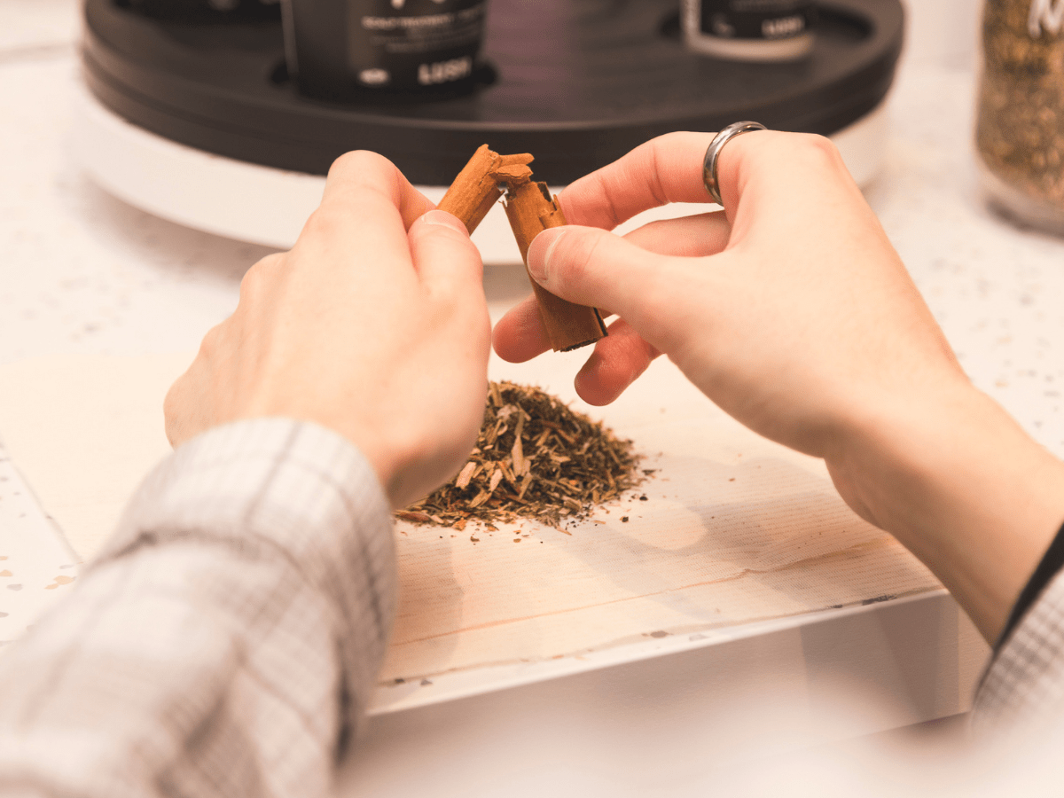 lush spa新宿 ヘアラボ体験 ハーバルリンス