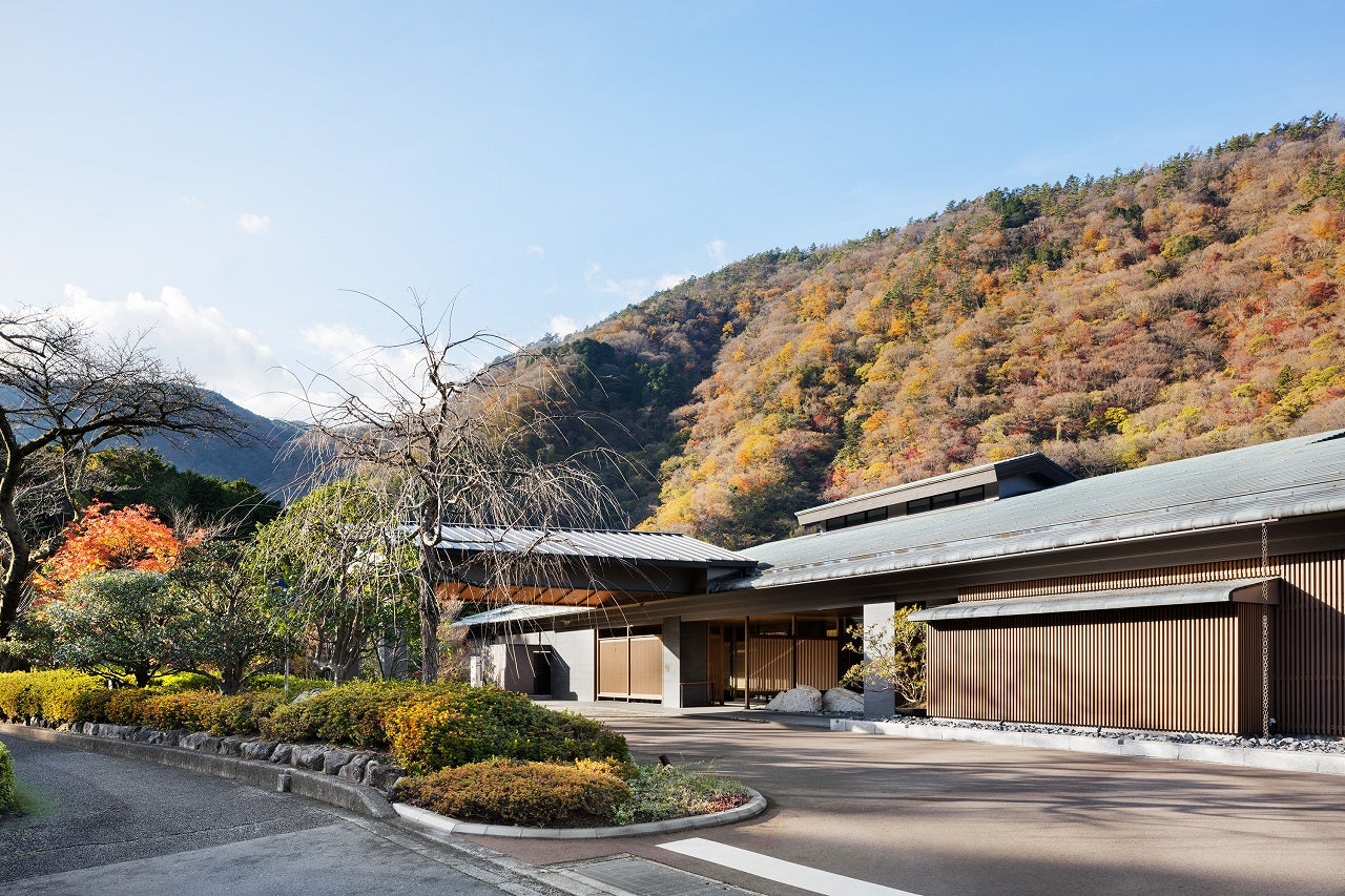 箱根おすすめ宿 客室露天風呂温泉付き『はつはな』外観