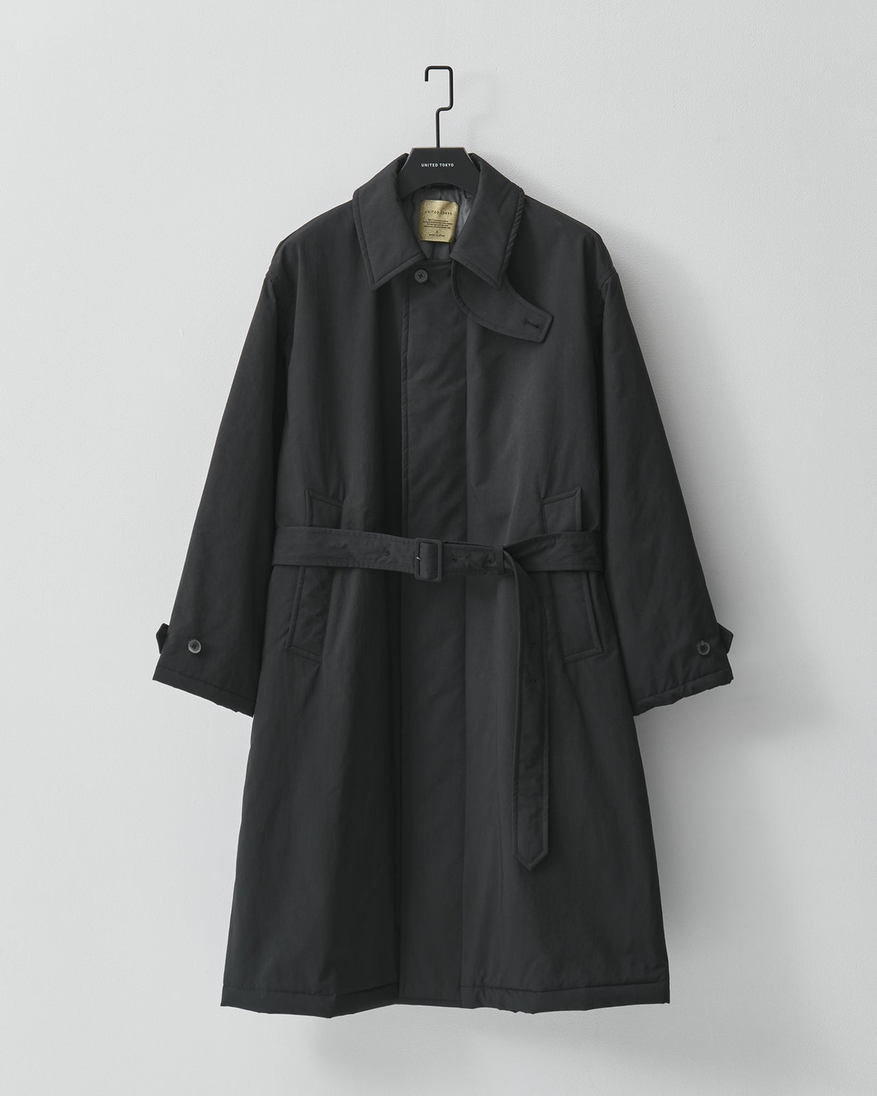 LIGHT DOLPHIN PADDED COAT　ブラック