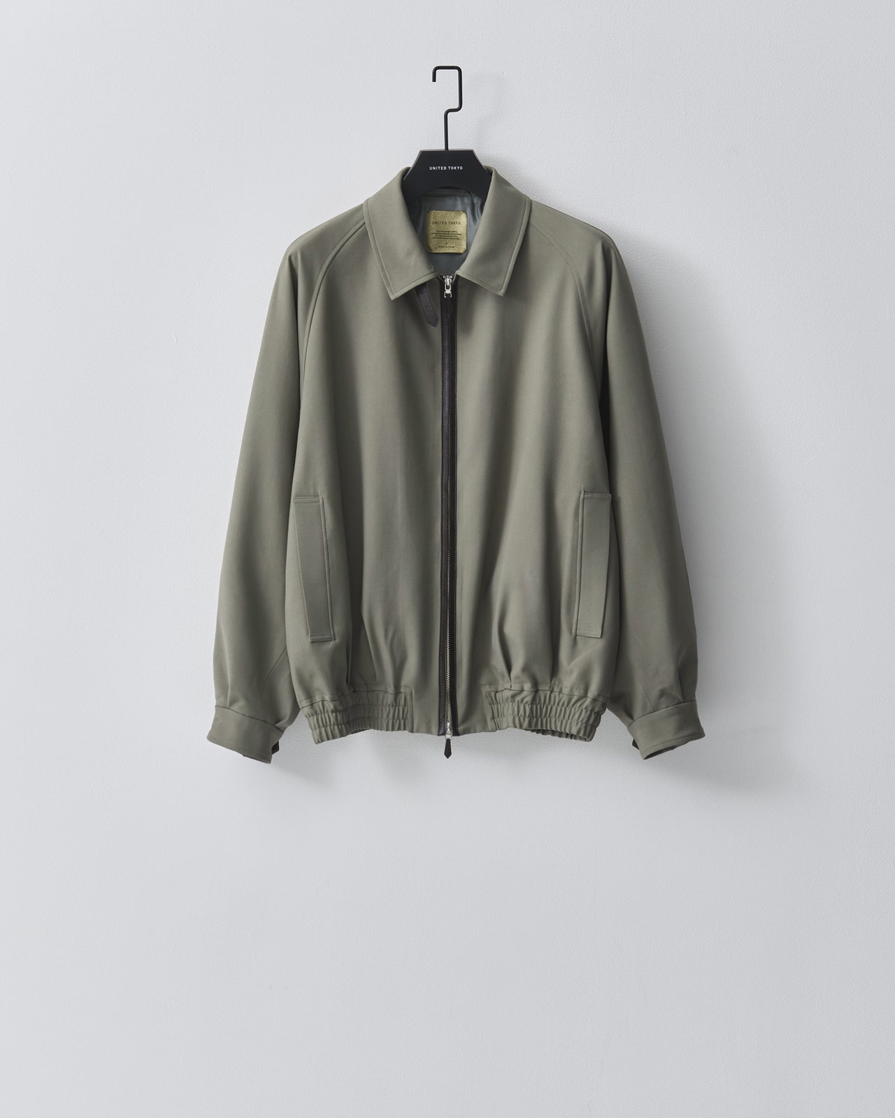 Super120s ZEROTORIA BLOUSON　チャコール