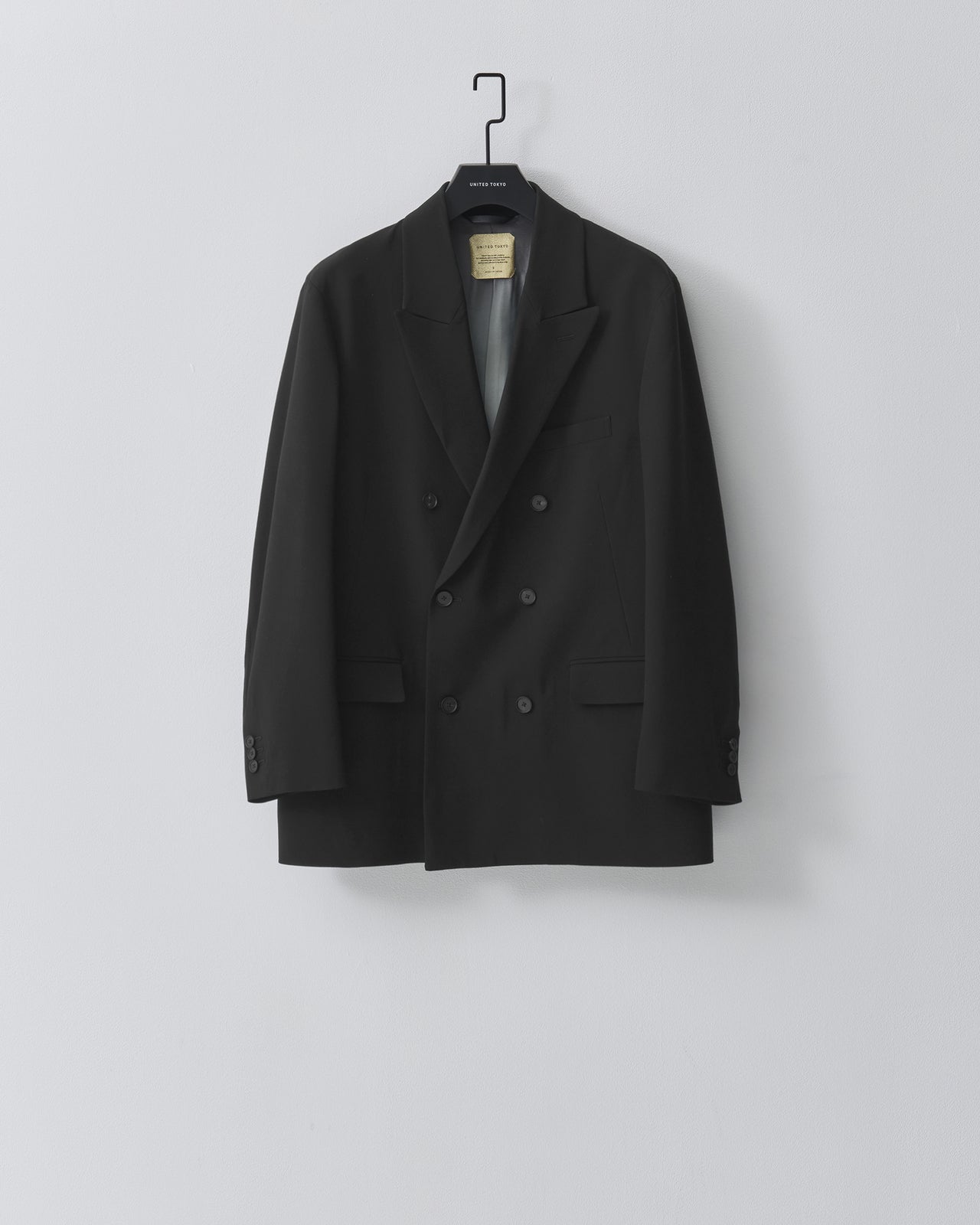 Super120s ZEROTORIA JACKET　ブラック