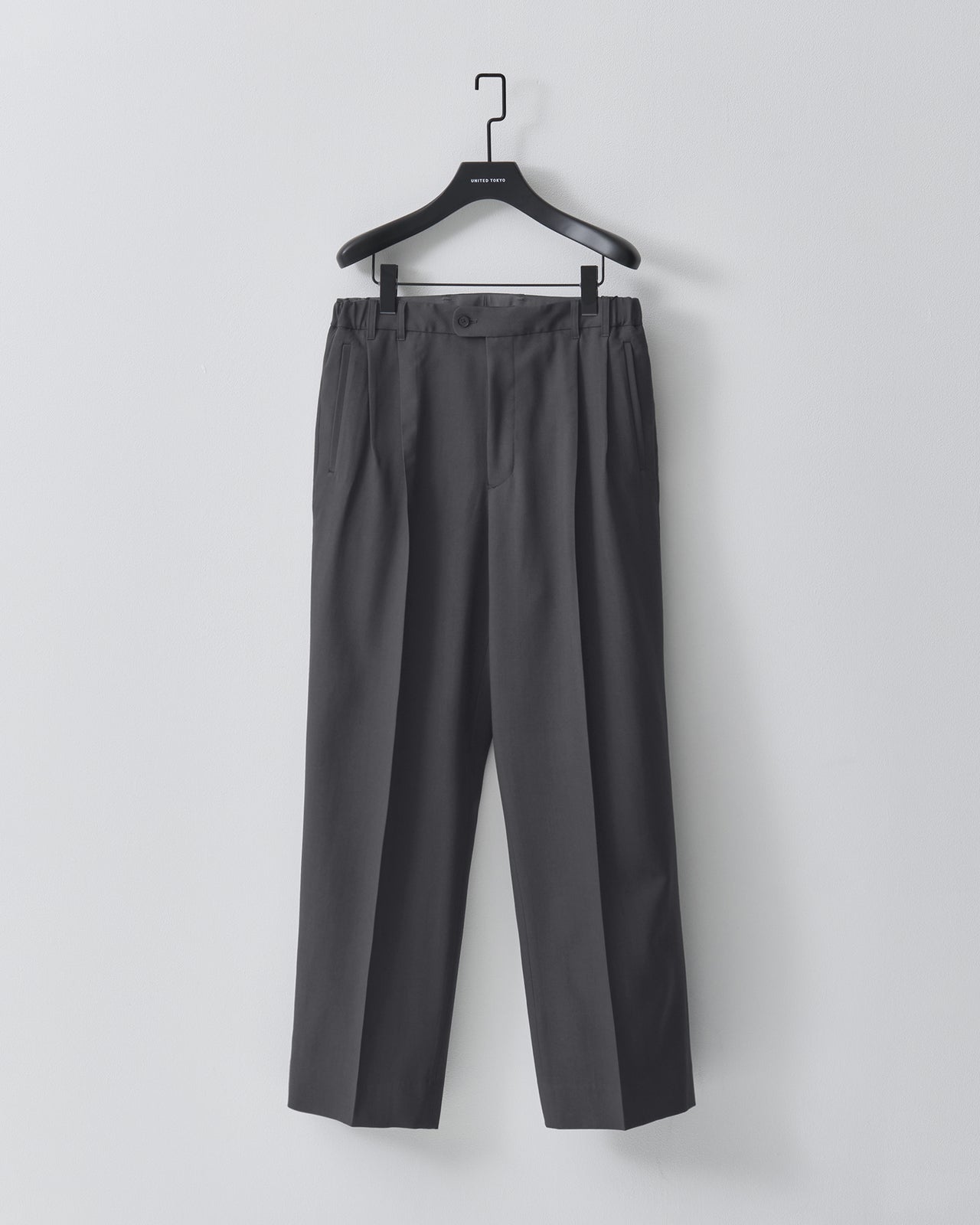 Super120s ZEROTORIA PANTS　グレー