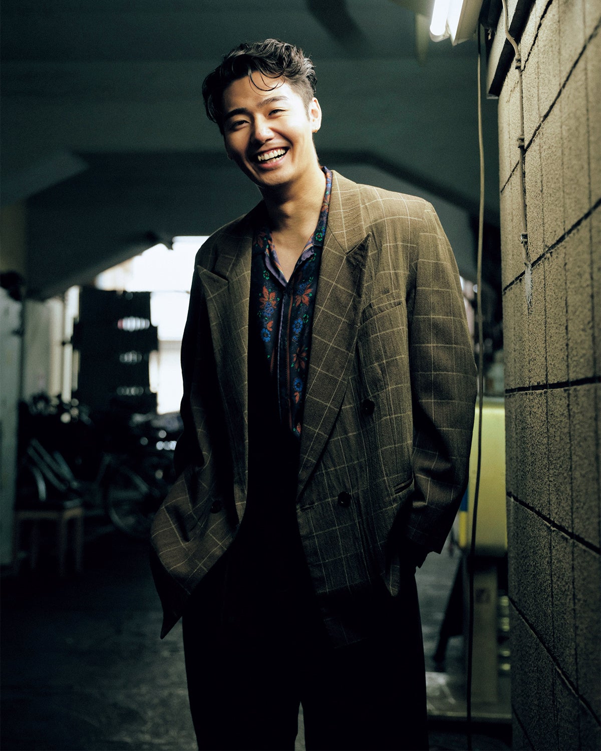 メンズノンノモデルの鈴々木 響