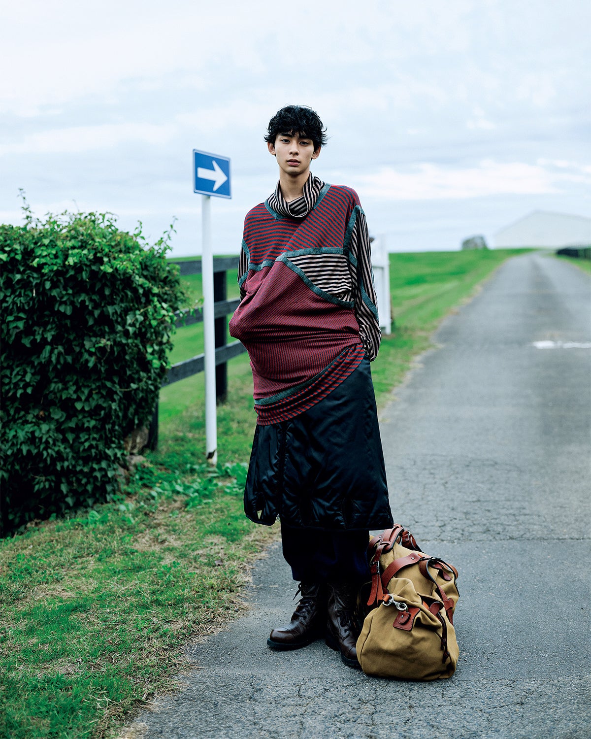 メンズノンノモデルの松井大奈