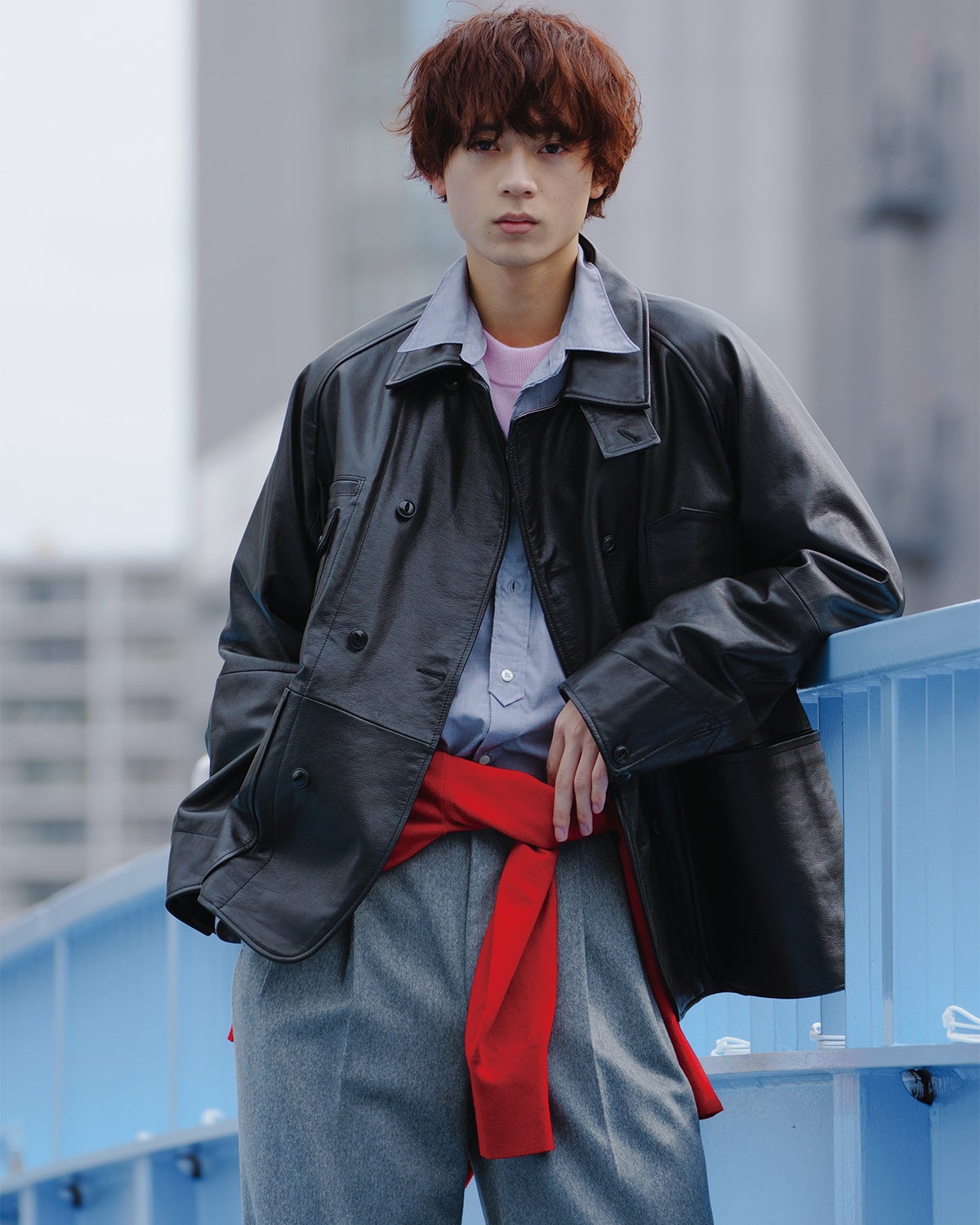 メンズノンノモデルの水沢林太郎