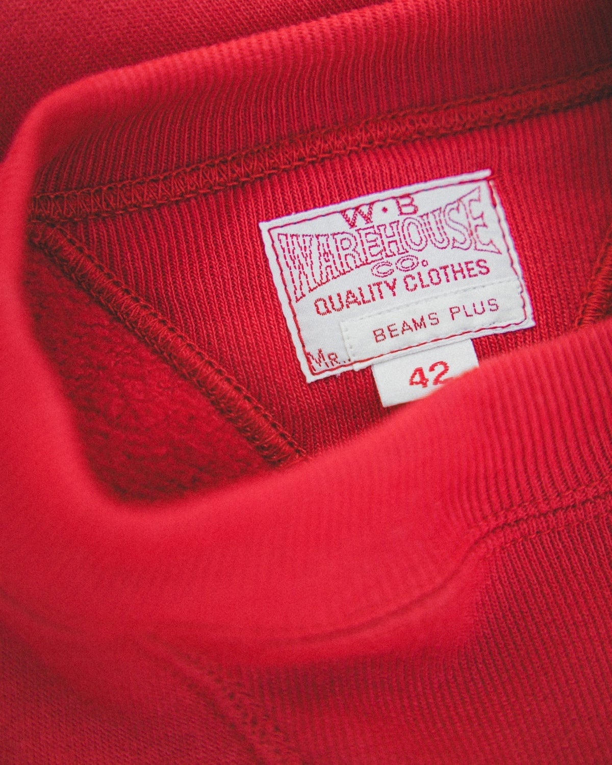 WAREHOUSE × BEAMS PLUS タグ