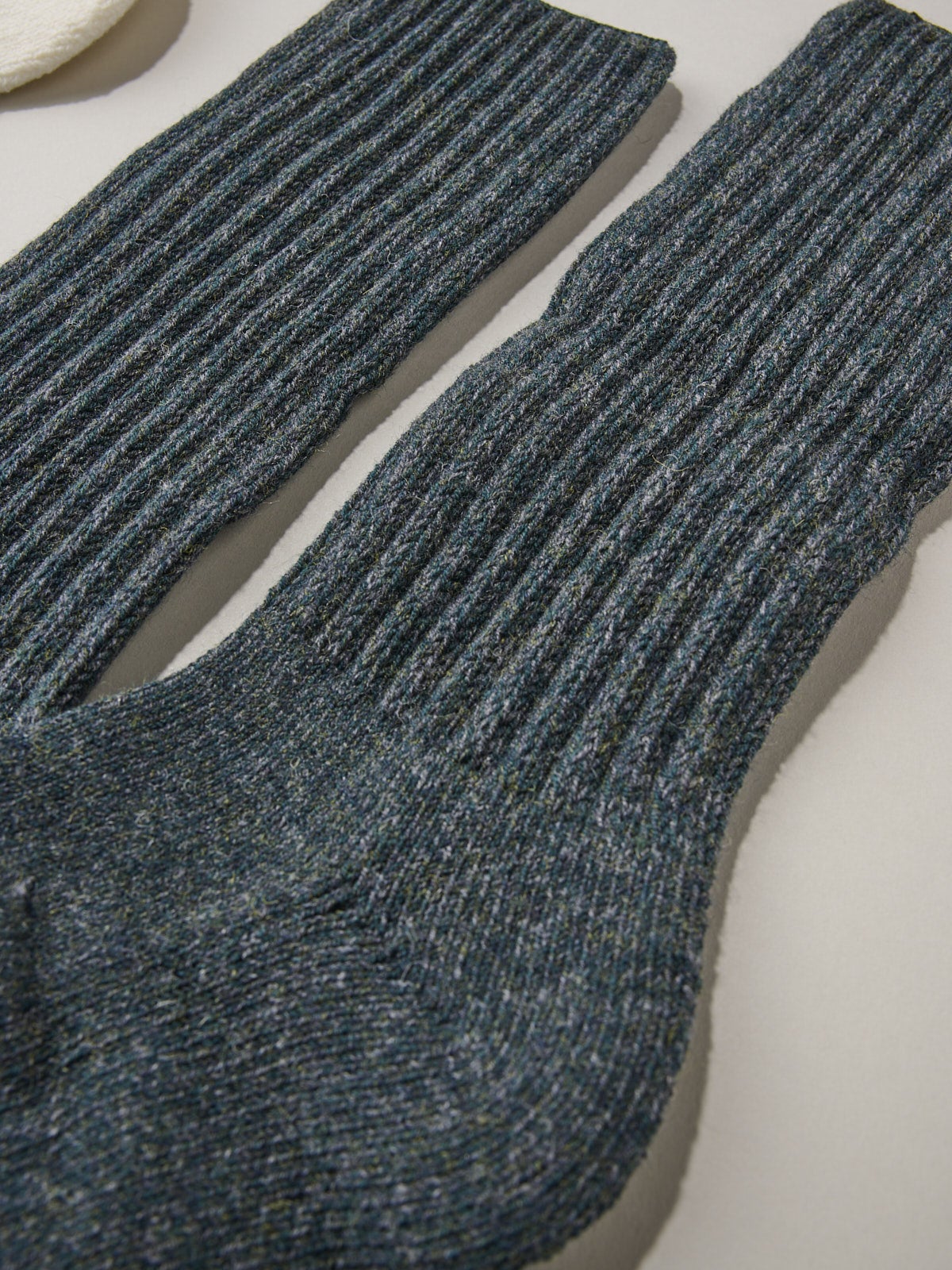 ウール混ソックス3