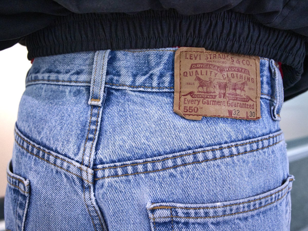 リーバイス&reg;のジーンズのレザーパッチ