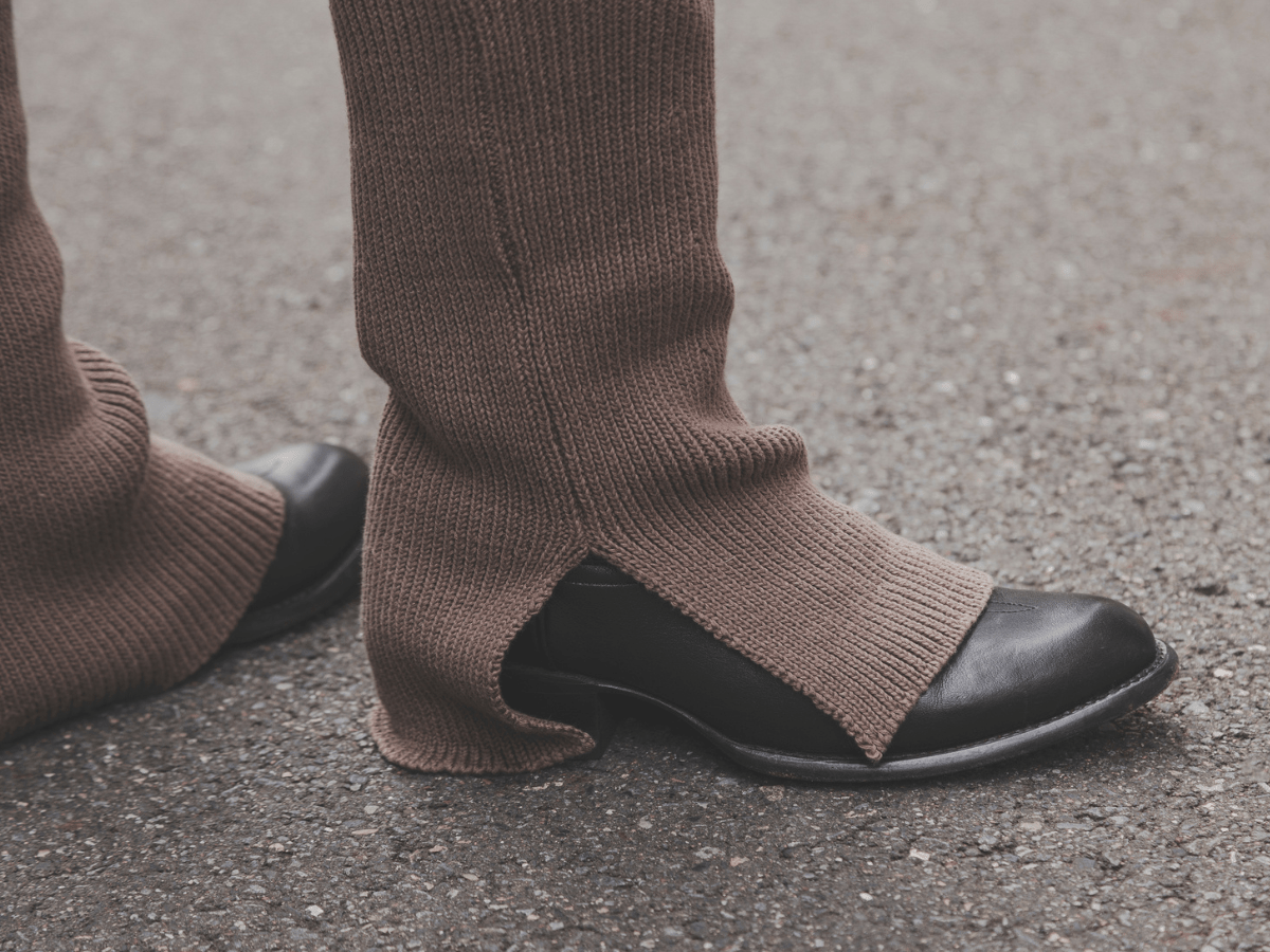 RUNO・HARAさんの冬スタイル 足元の着こなし